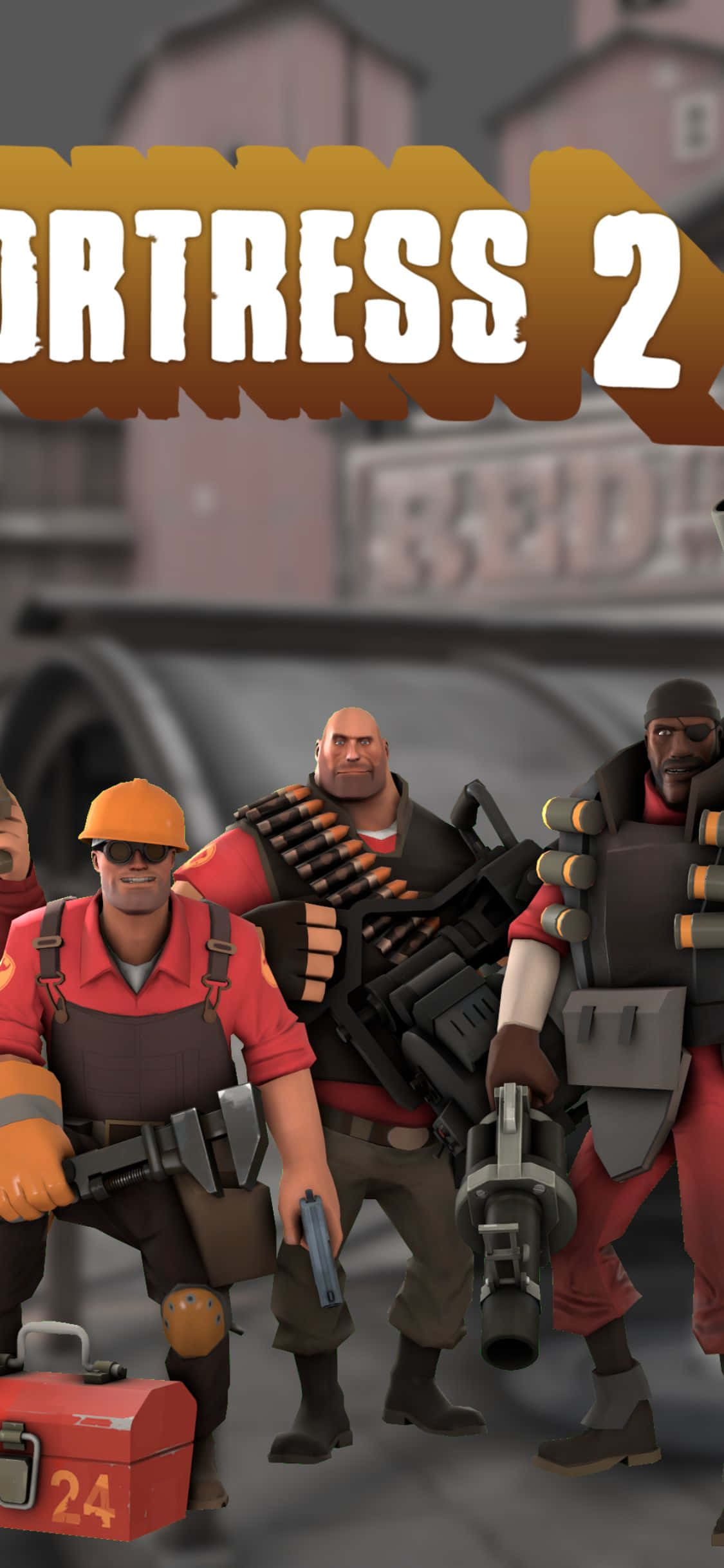 Prepárate para Unirte a la Batalla de Team Fortress 2 con el iPhone XS Fondos de pantalla