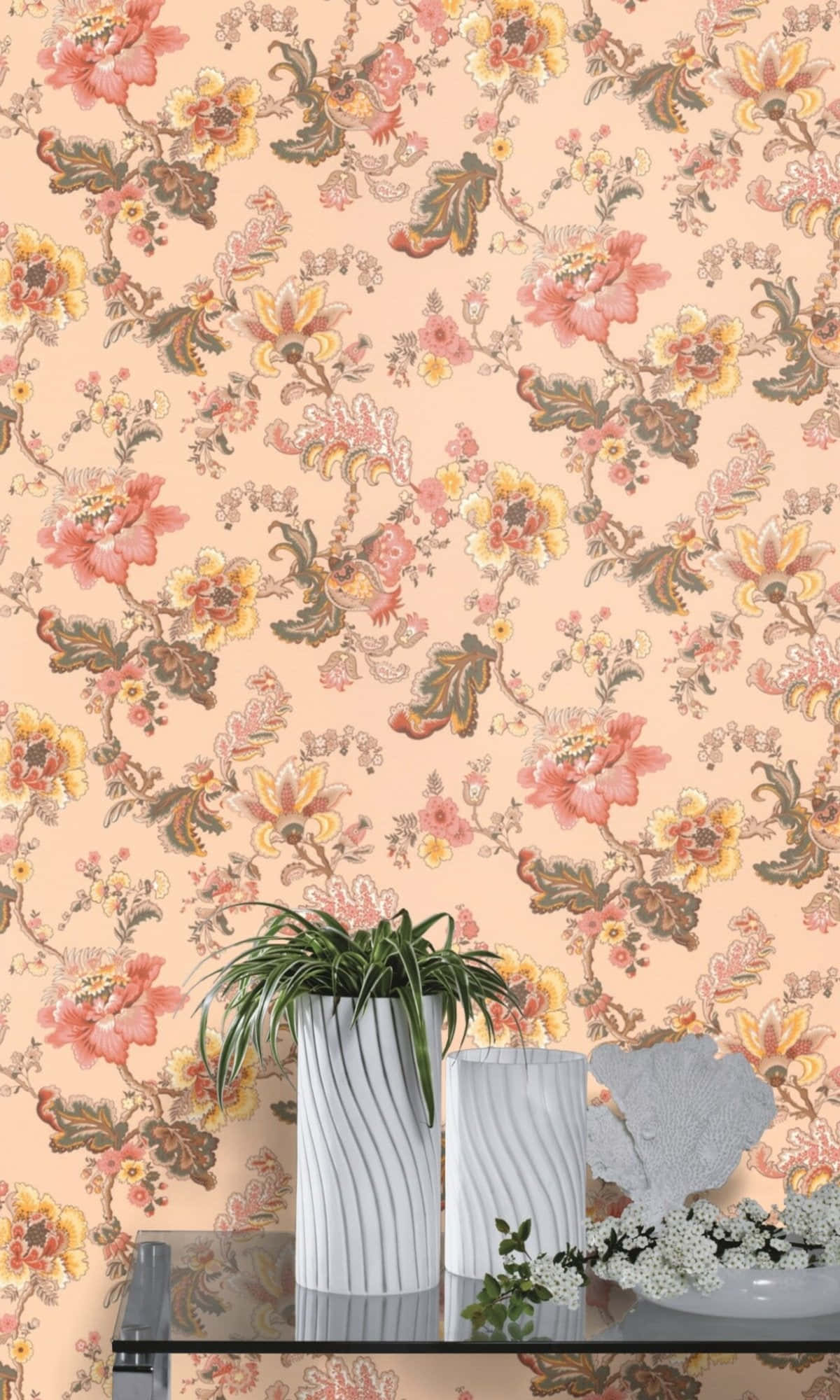 ¡Presume tu amor por todo lo rosa y floral con este hermoso fondo de pantalla! Fondos de pantalla