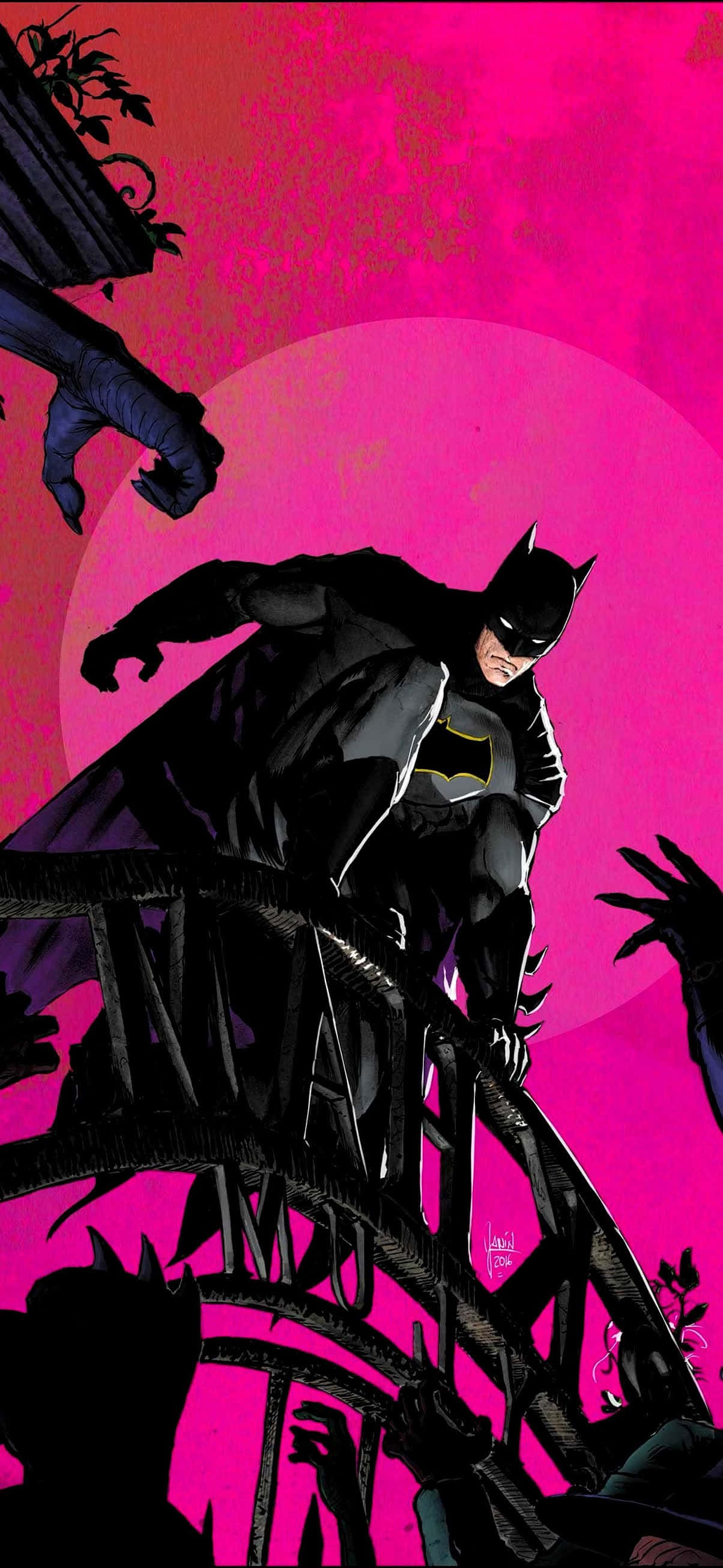 Presume tu credibilidad geek con el increíble Batman iPhone Fondos de pantalla