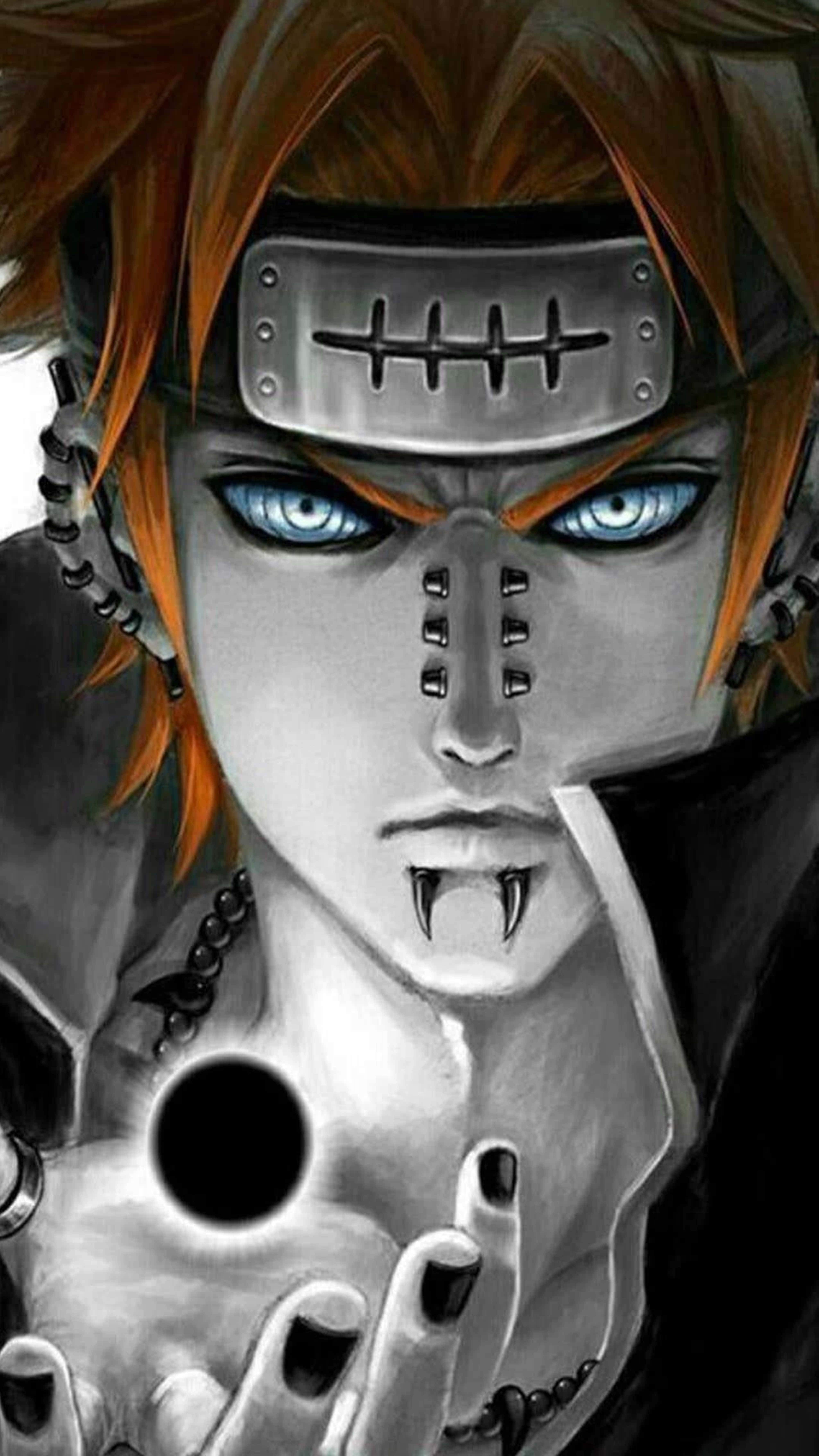 Primer plano de Pain de Naruto 4K Fondos de pantalla