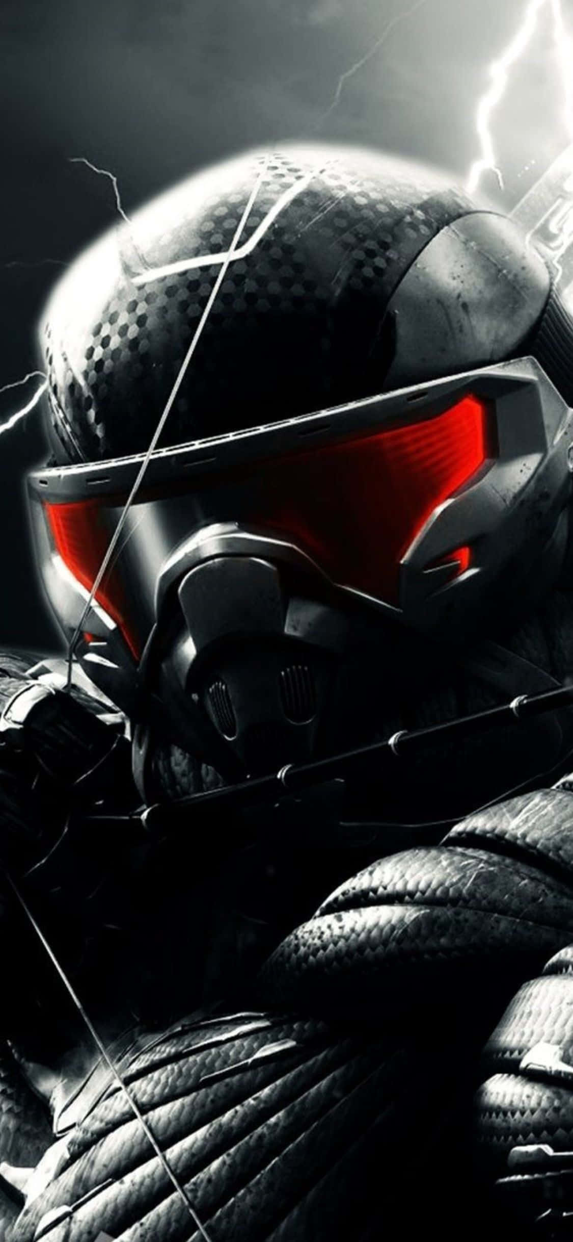 Primer plano de fondo de iPhone X Crysis 3 Fondos de pantalla