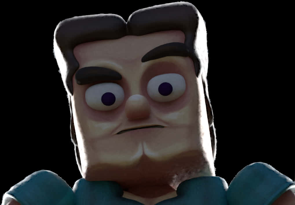 Primer plano de un personaje de Minecraft Fondos de pantalla