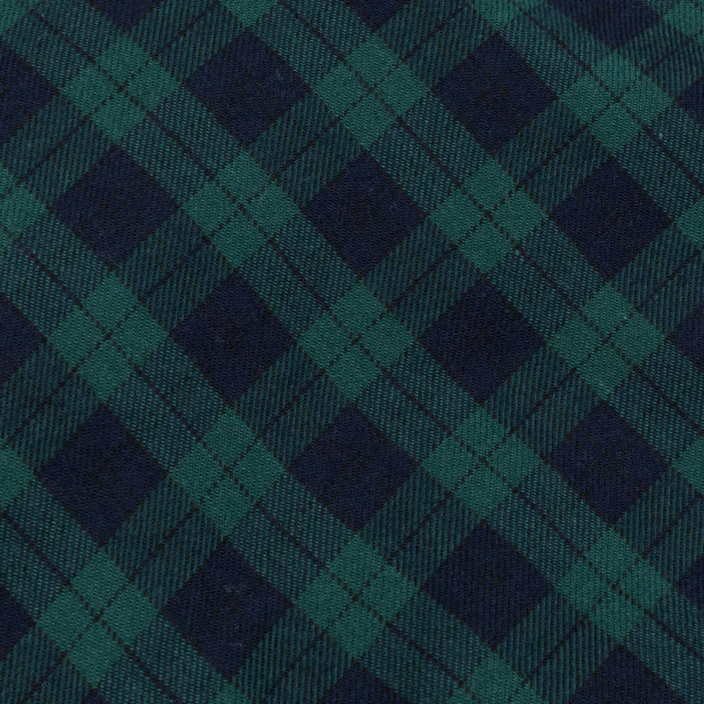 primer plano de una corbata a cuadros verdes y negros Fondos de pantalla