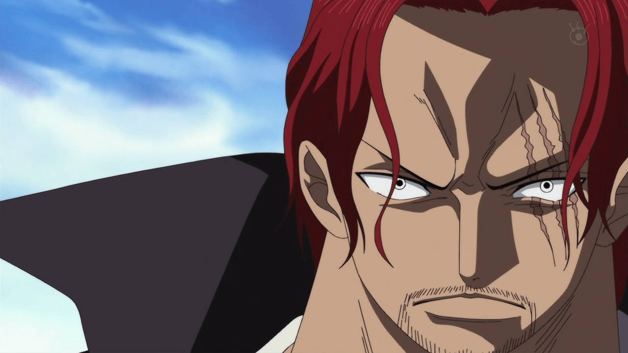 Primer plano de las cicatrices de Shanks One Piece Fondos de pantalla