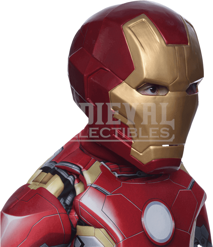 Primer plano del casco y armadura de Iron Man Fondos de pantalla