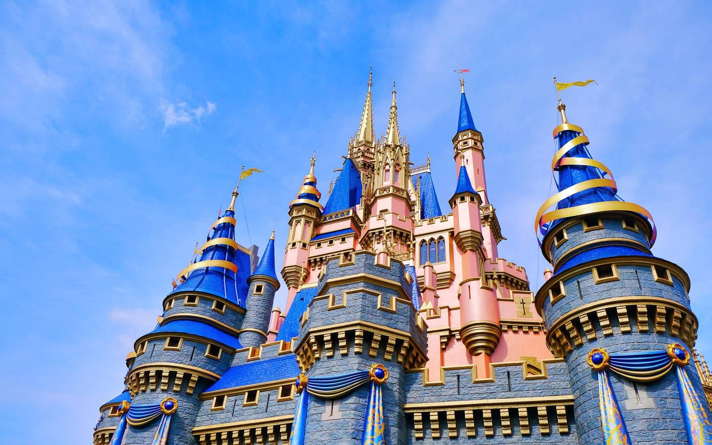 Primer plano del Castillo de Disneyworld Fondos de pantalla