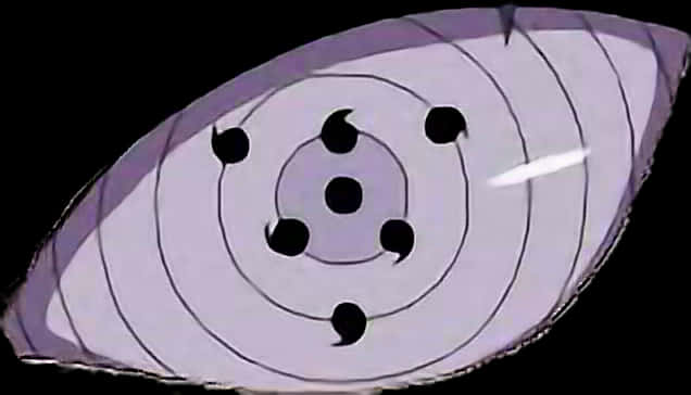 Primer plano del ojo Rinnegan de anime Fondos de pantalla