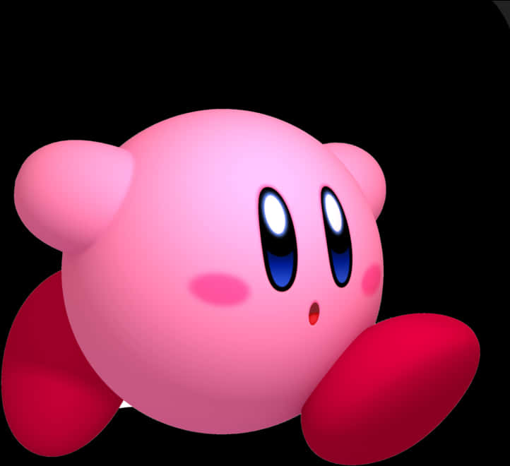 Primer plano del personaje Kirby Fondos de pantalla