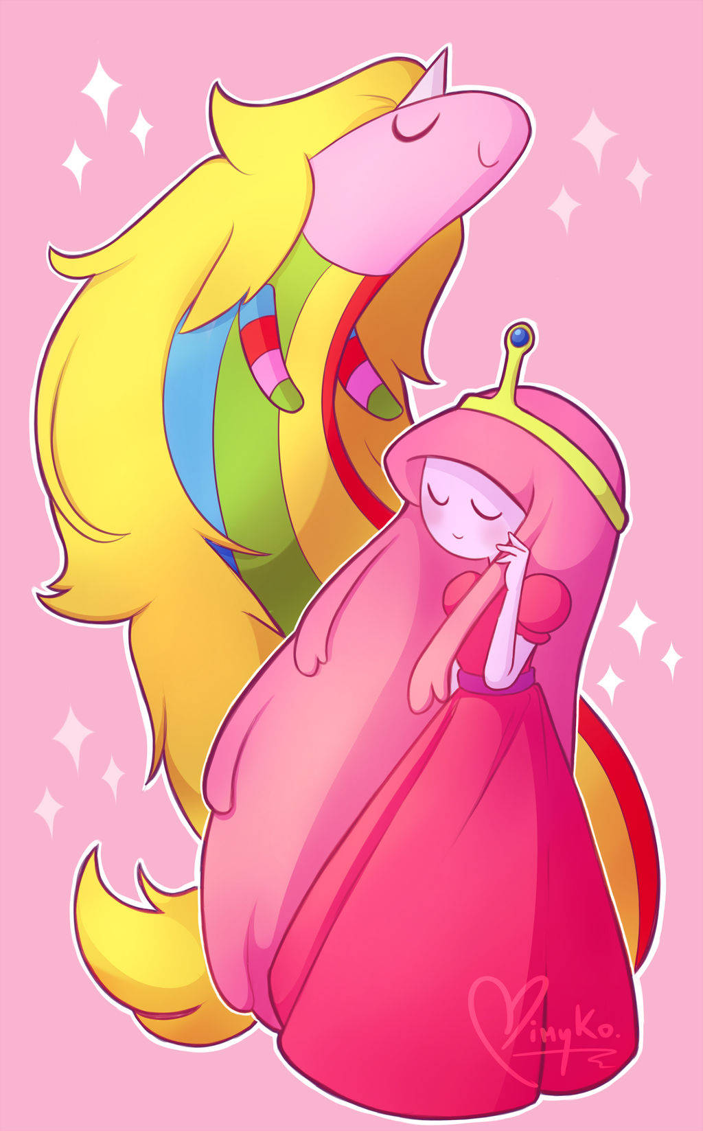 Princesa Bubblegum y Lady Rainicorn Fondos de pantalla
