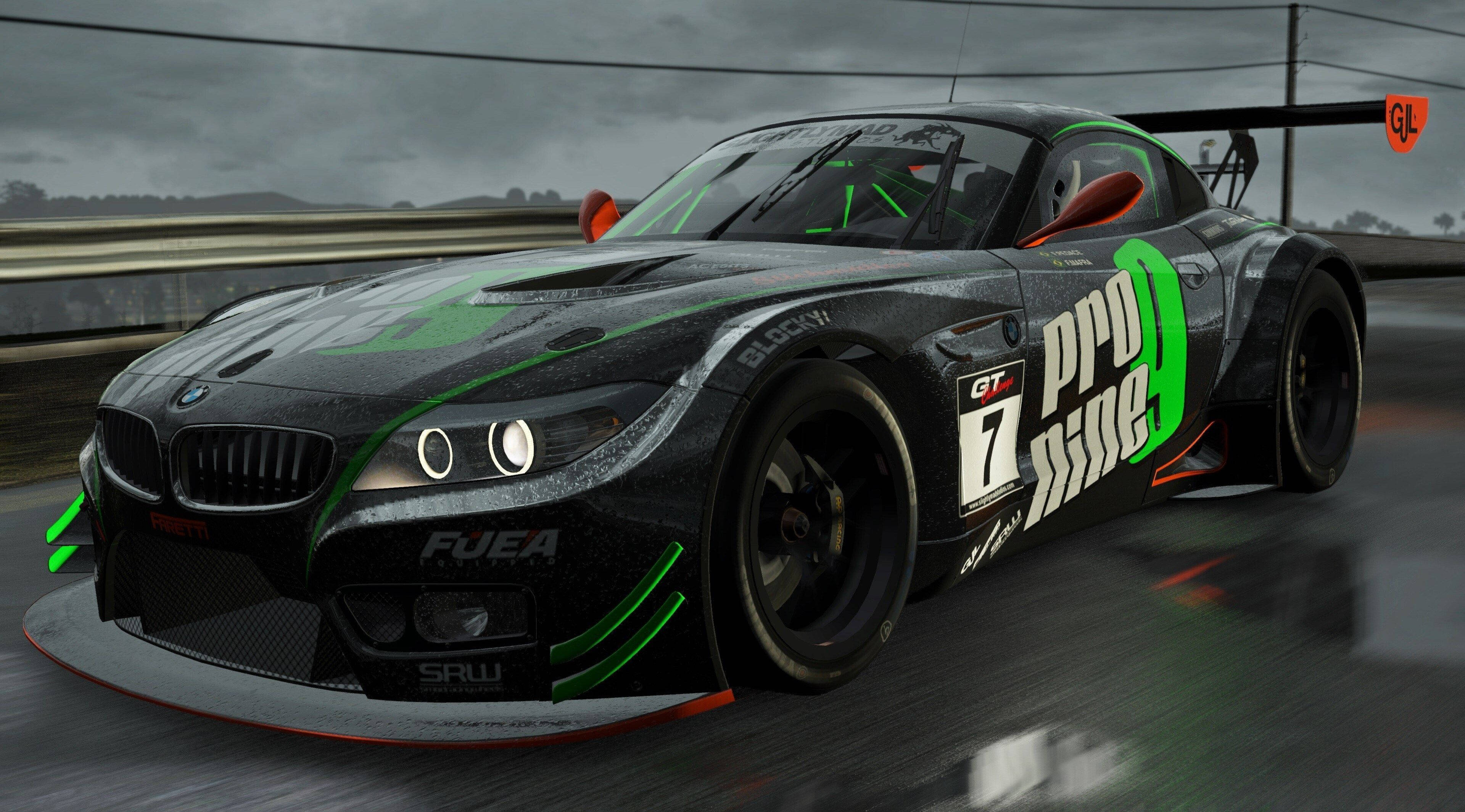 Project Cars 4K BMW M6 Negro Fondos de pantalla