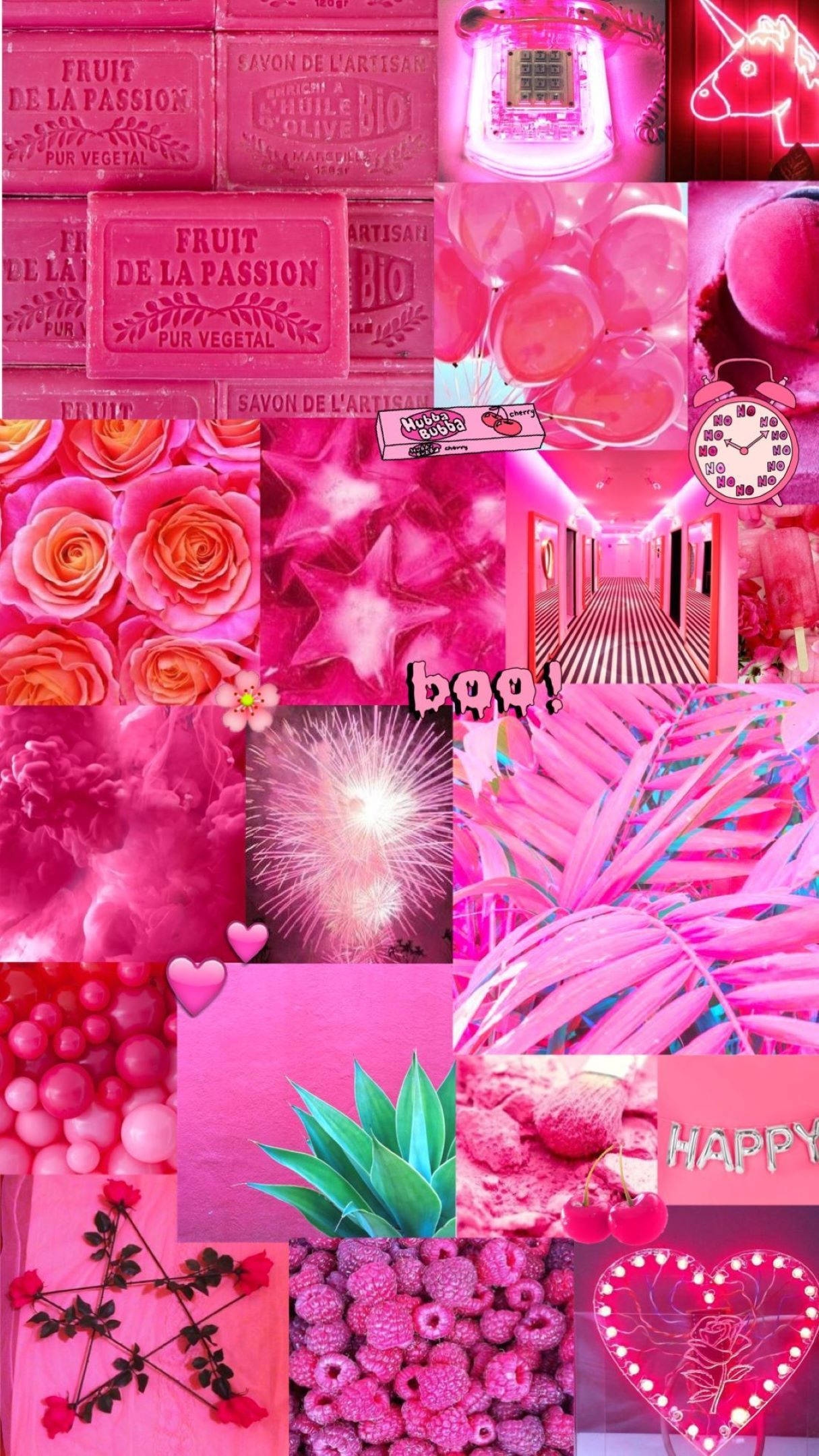 Protector de pantalla estético rosa Tumblr para laptop Fondos de pantalla