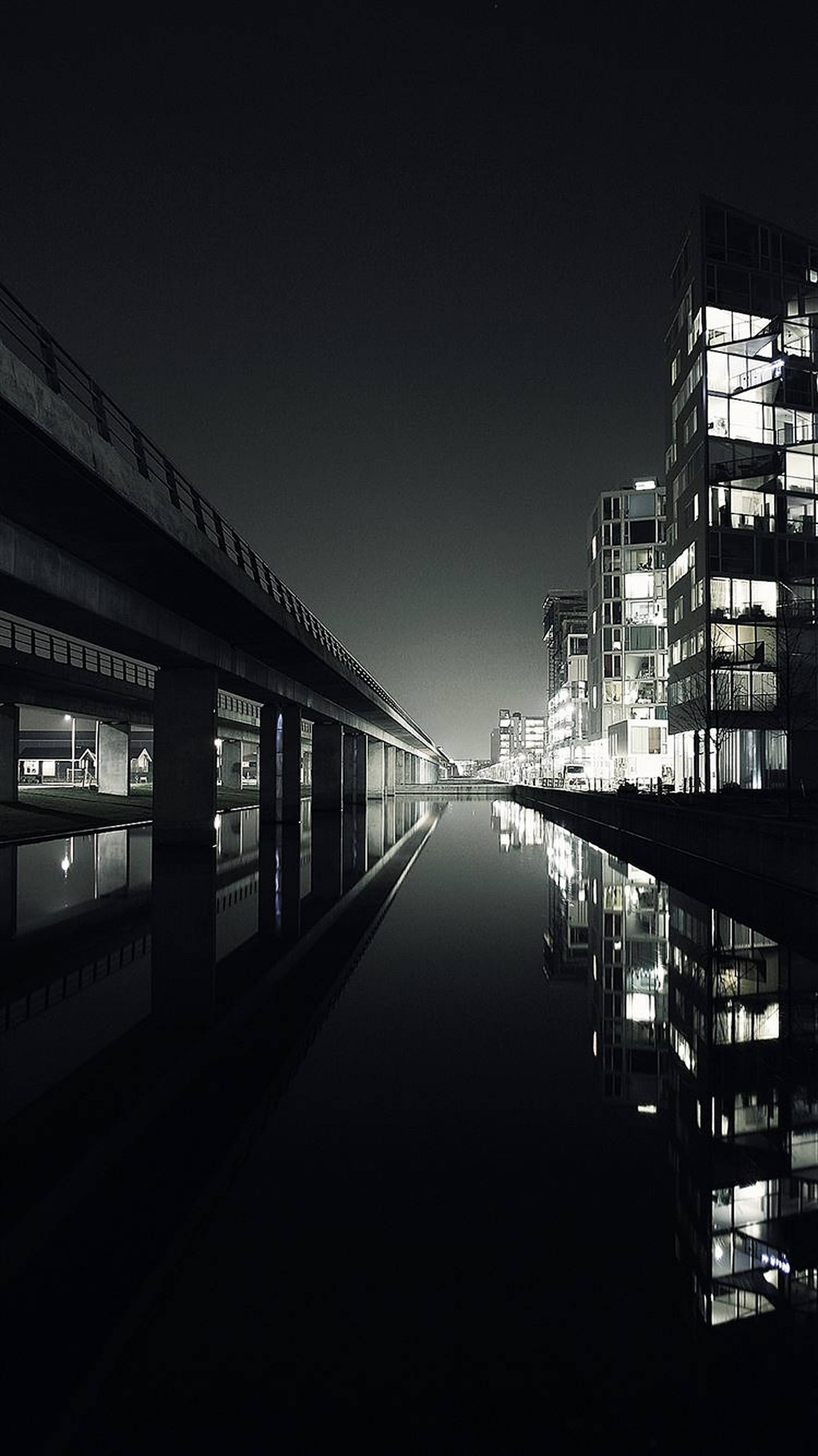 Puente en Ciudad Oscura Fondos de pantalla