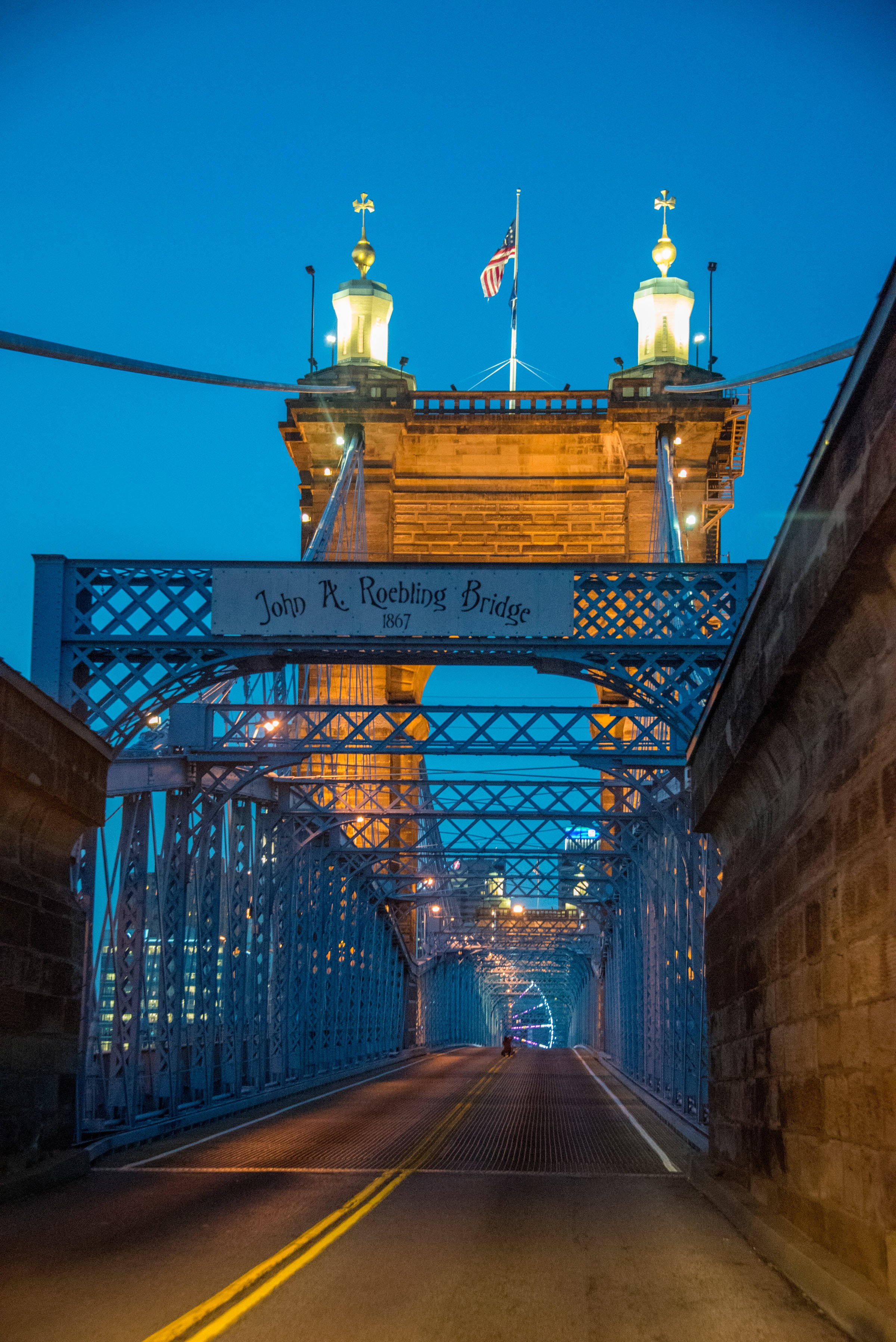 Puente John A. Roebling Kentucky Fondos de pantalla