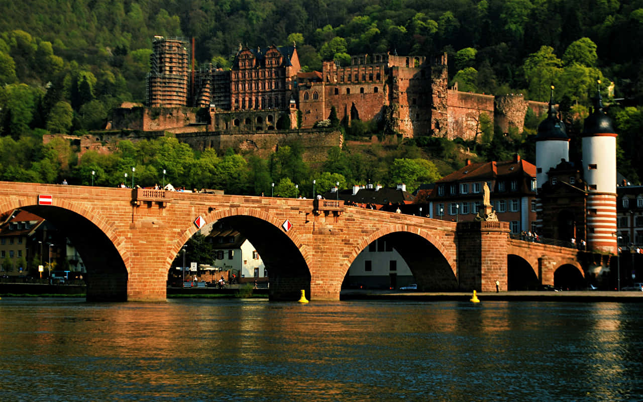Puente Viejo y Castillo de Heidelberg Fondos de pantalla
