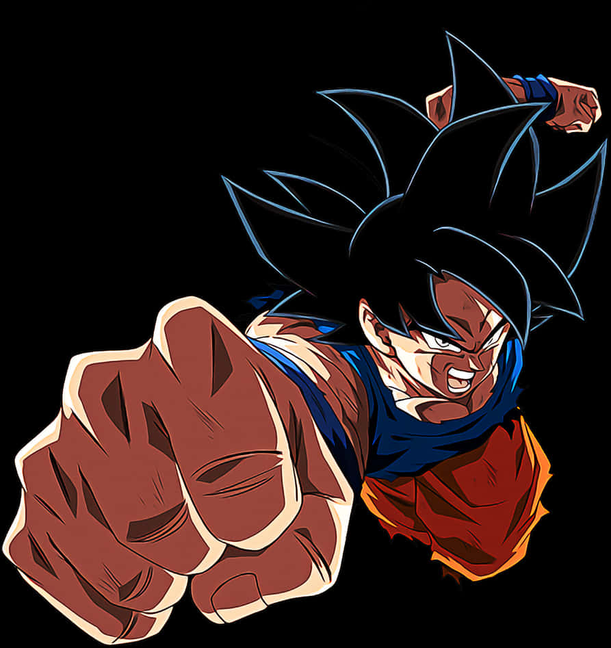 Puñetazo Poderoso de Goku Ultra Instinto Fondos de pantalla