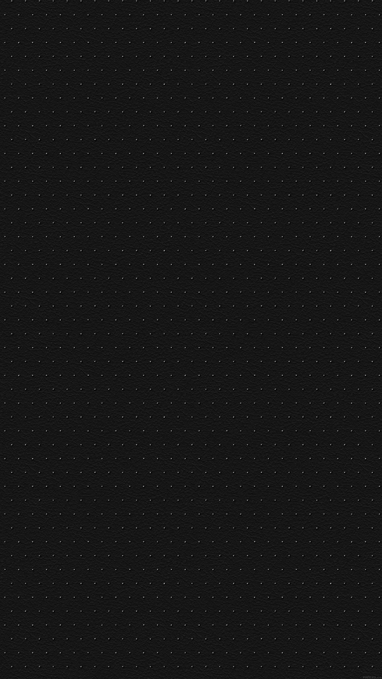 Puntos Dispersos iPhone Negro Sólido Fondos de pantalla