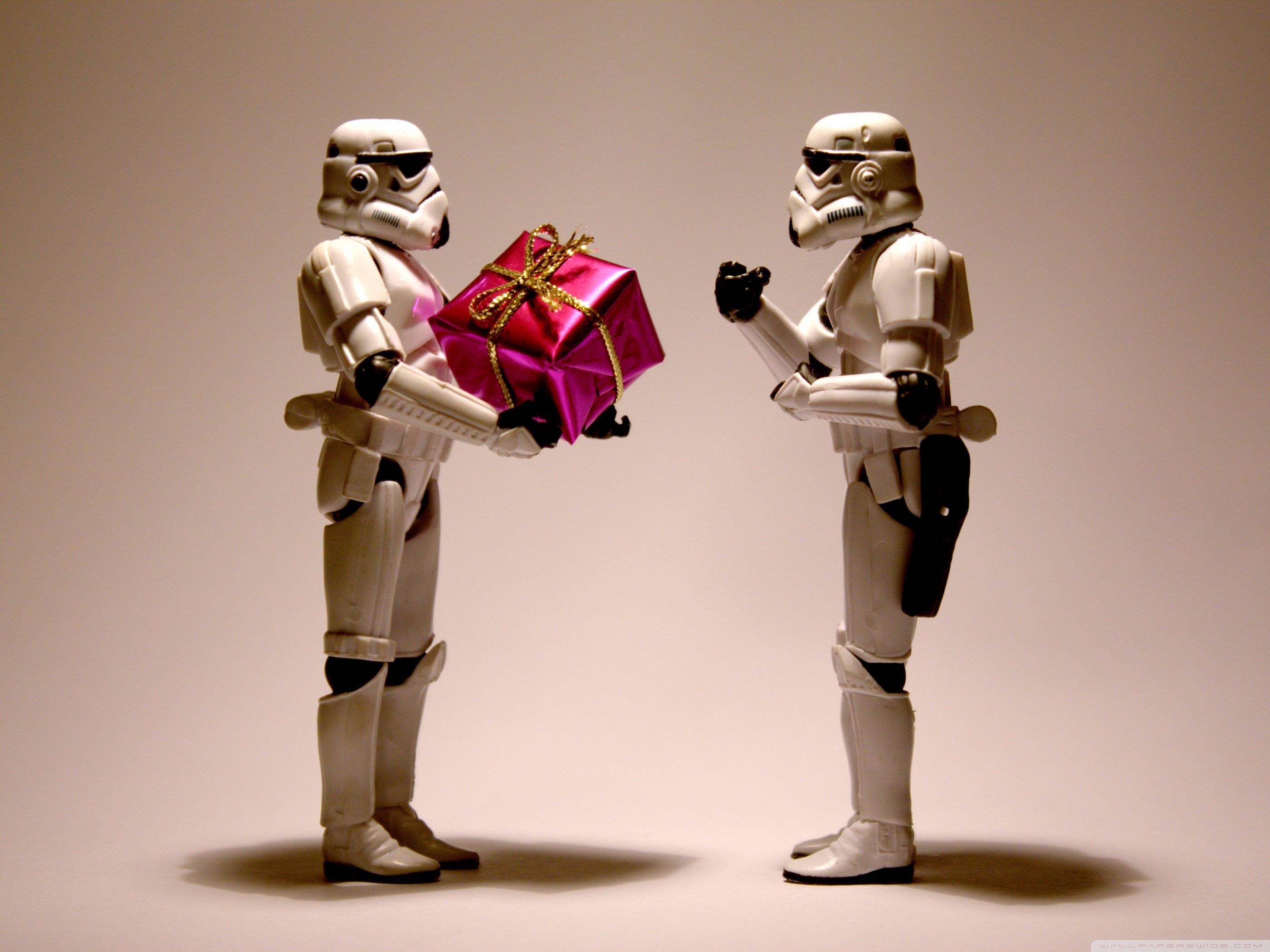 Que la Fuerza te acompañe esta Navidad Fondos de pantalla