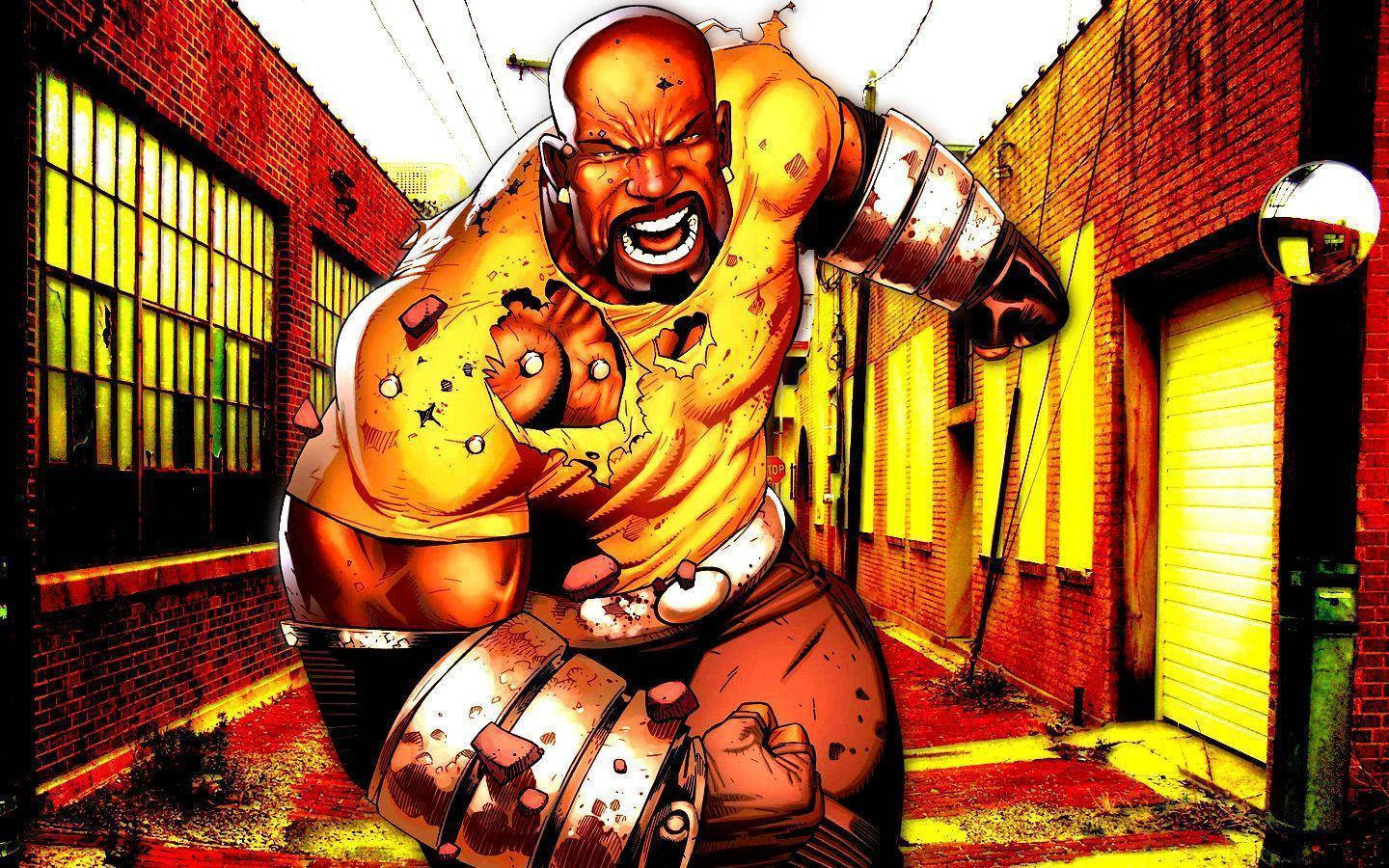 Rad Superhéroe Negro Luke Cage Fondos de pantalla