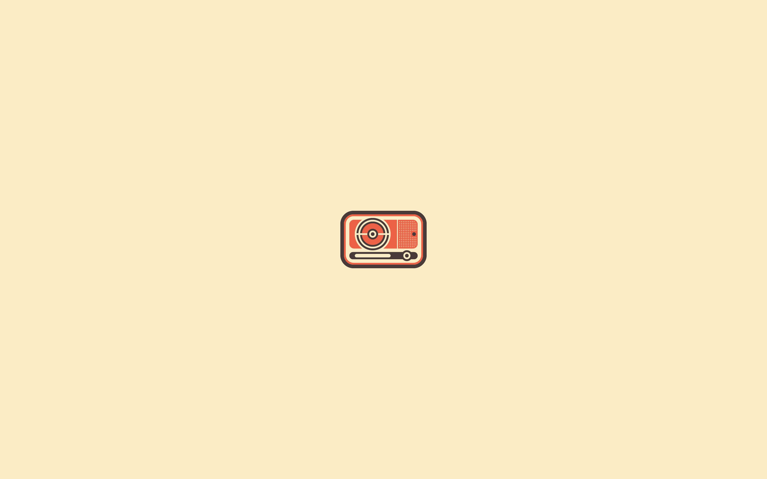 Radio Estética Minimalista Portátil Fondos de pantalla