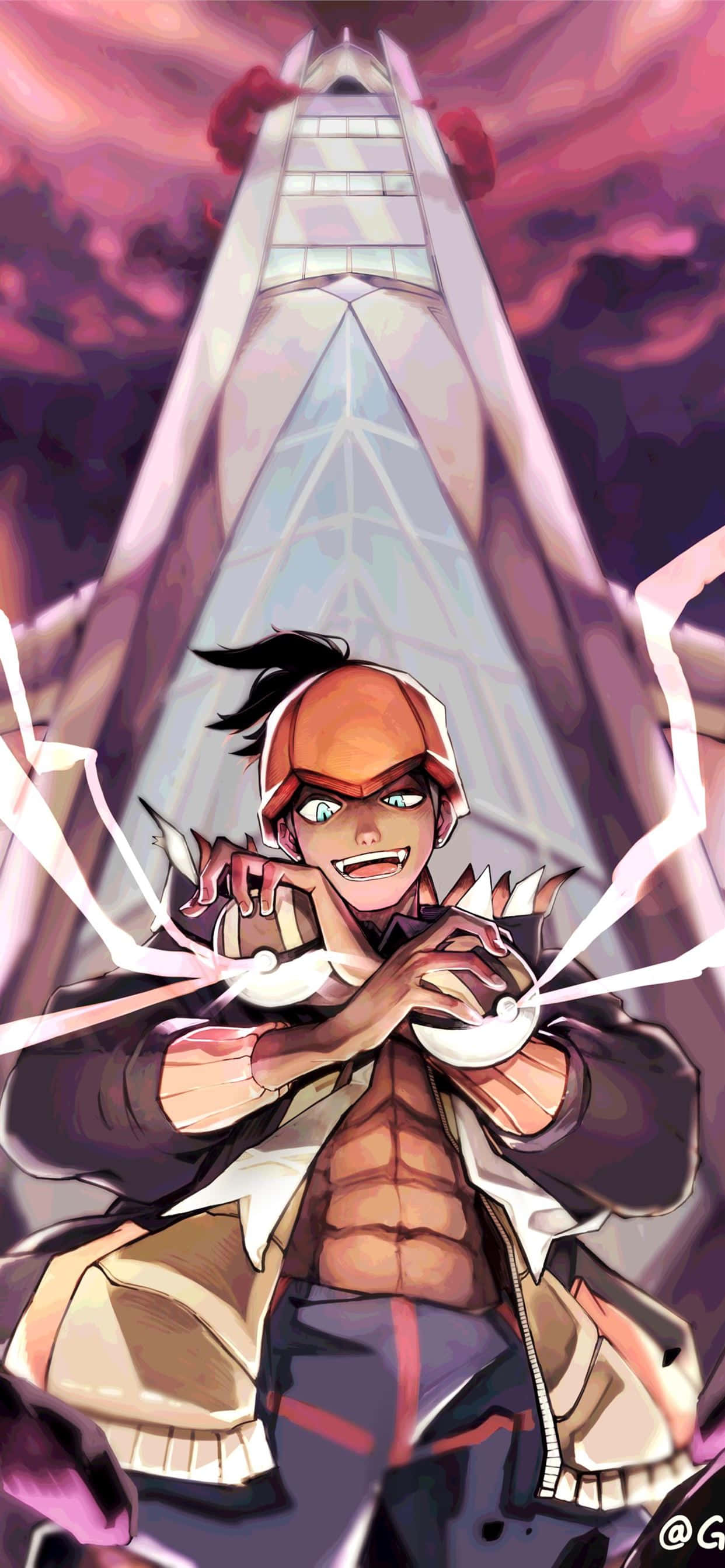 Raihan con Pokeballs y Duraludon Gigamax Fondos de pantalla