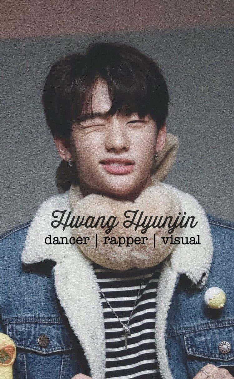 Rapero surcoreano Hyunjin guiñando el ojo Fondos de pantalla