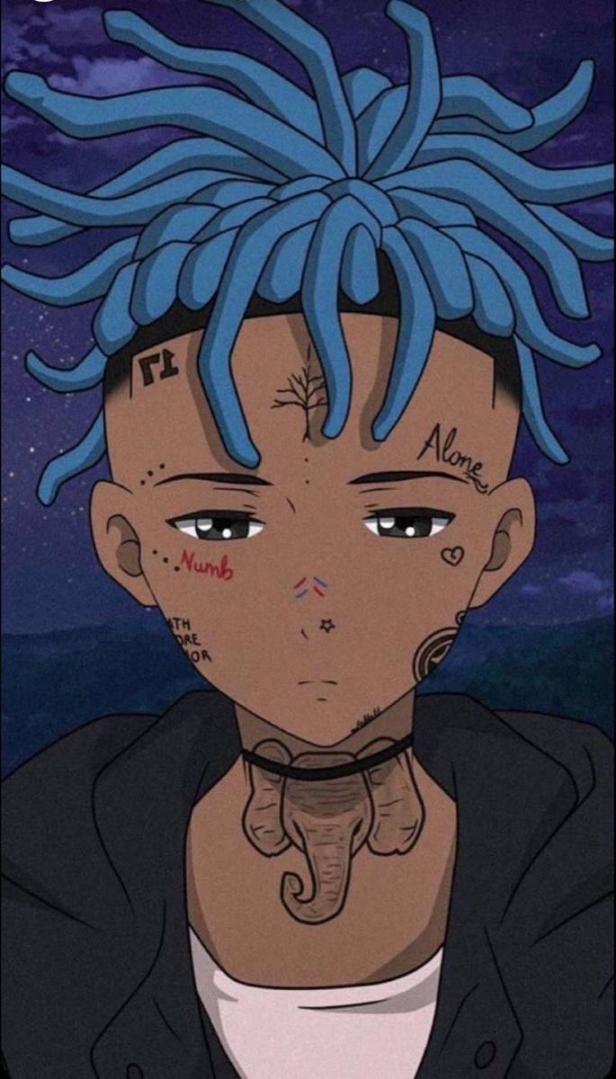 Rapero tatuado de anime Xxxtentacion Fondos de pantalla