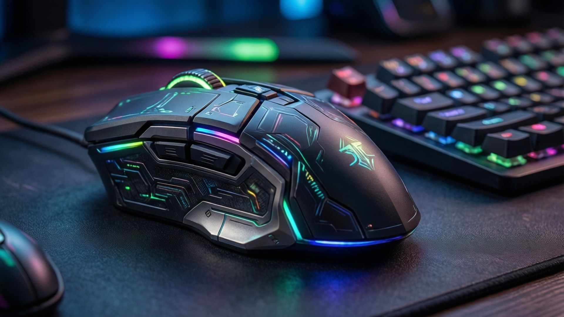 Ratón y teclado RGB Fondos de pantalla