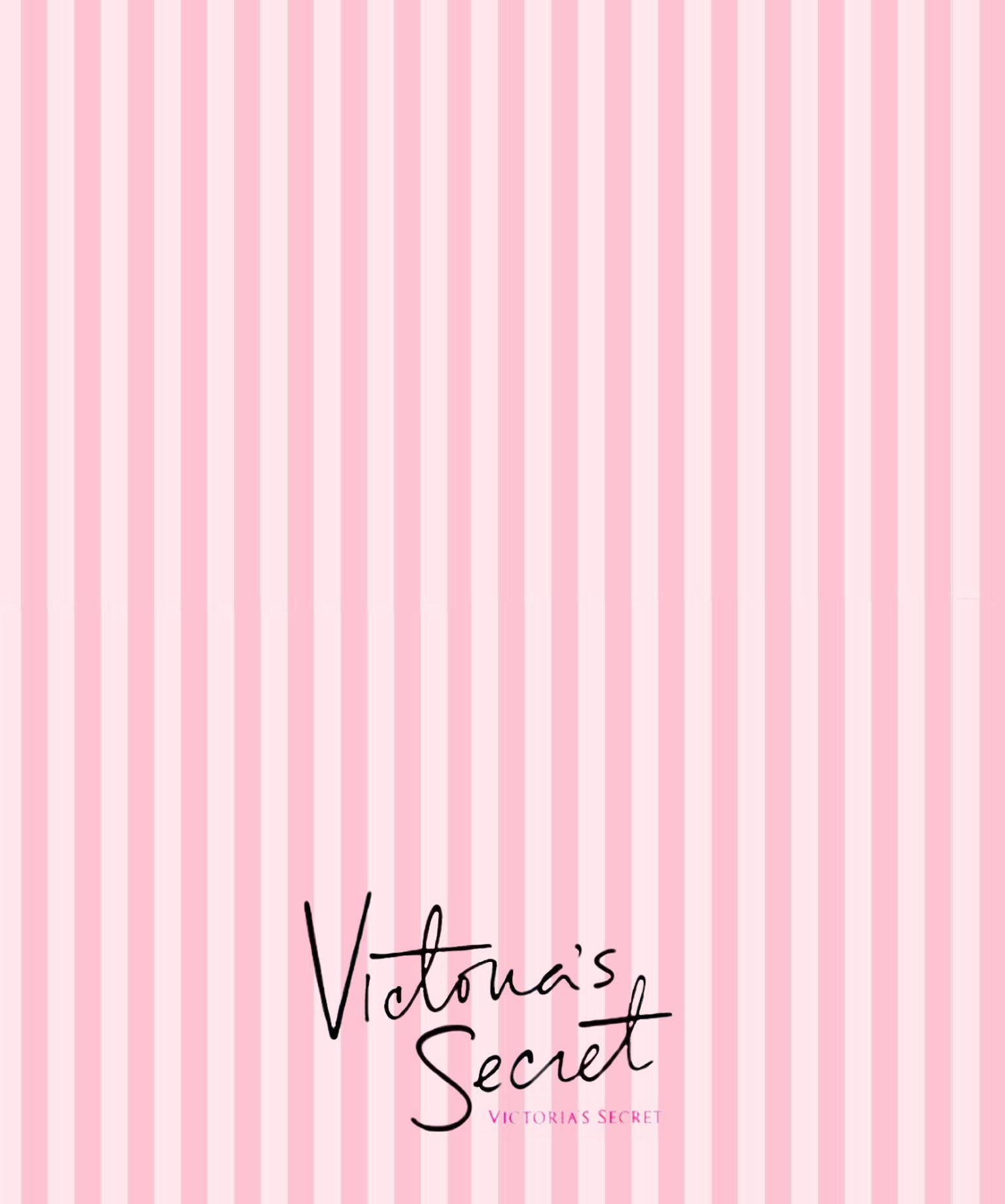 Rayas con Logo Cursivo de Victoria's Secret Fondos de pantalla