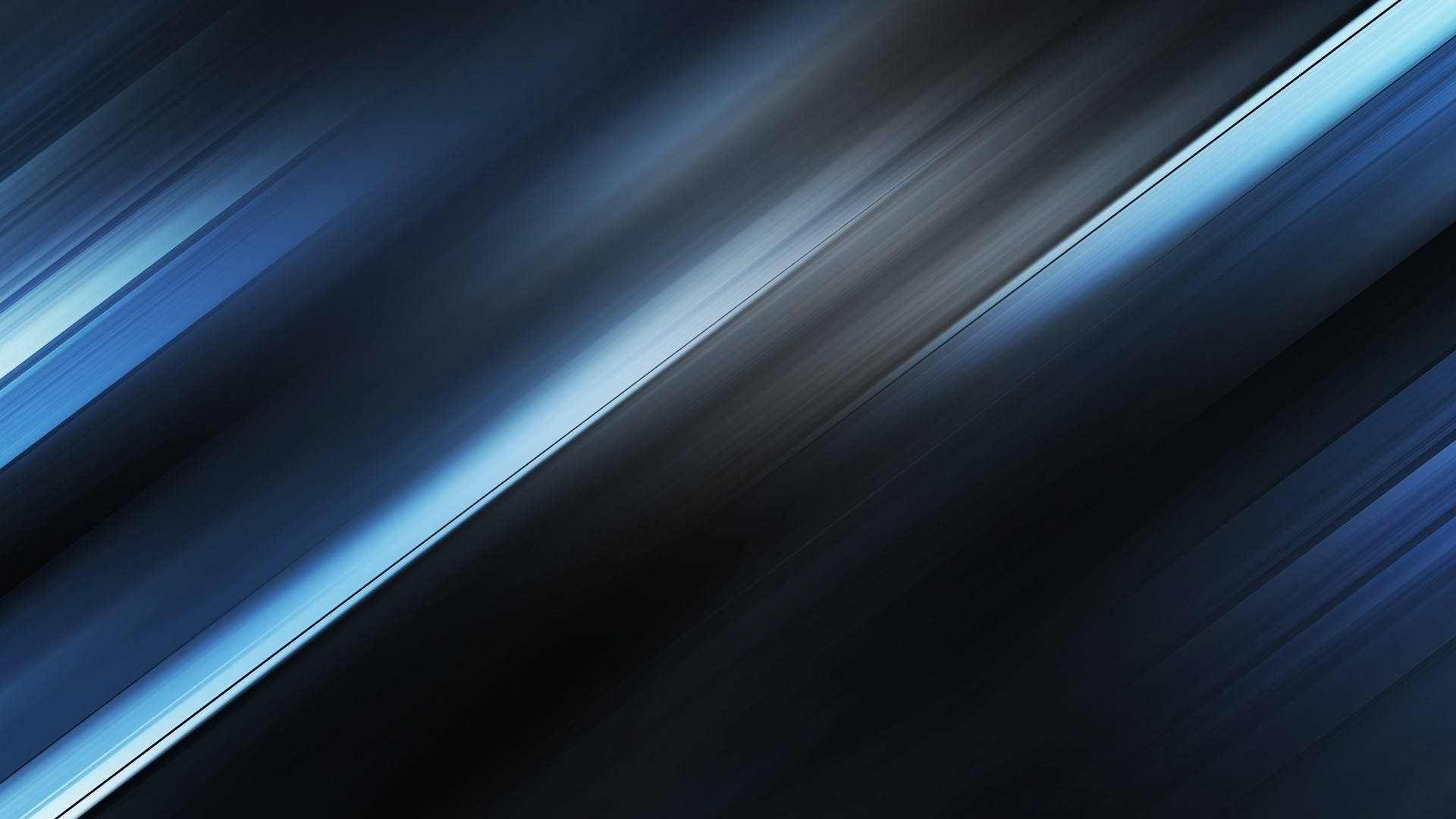 Rayas diagonales azul frío y negro Fondos de pantalla