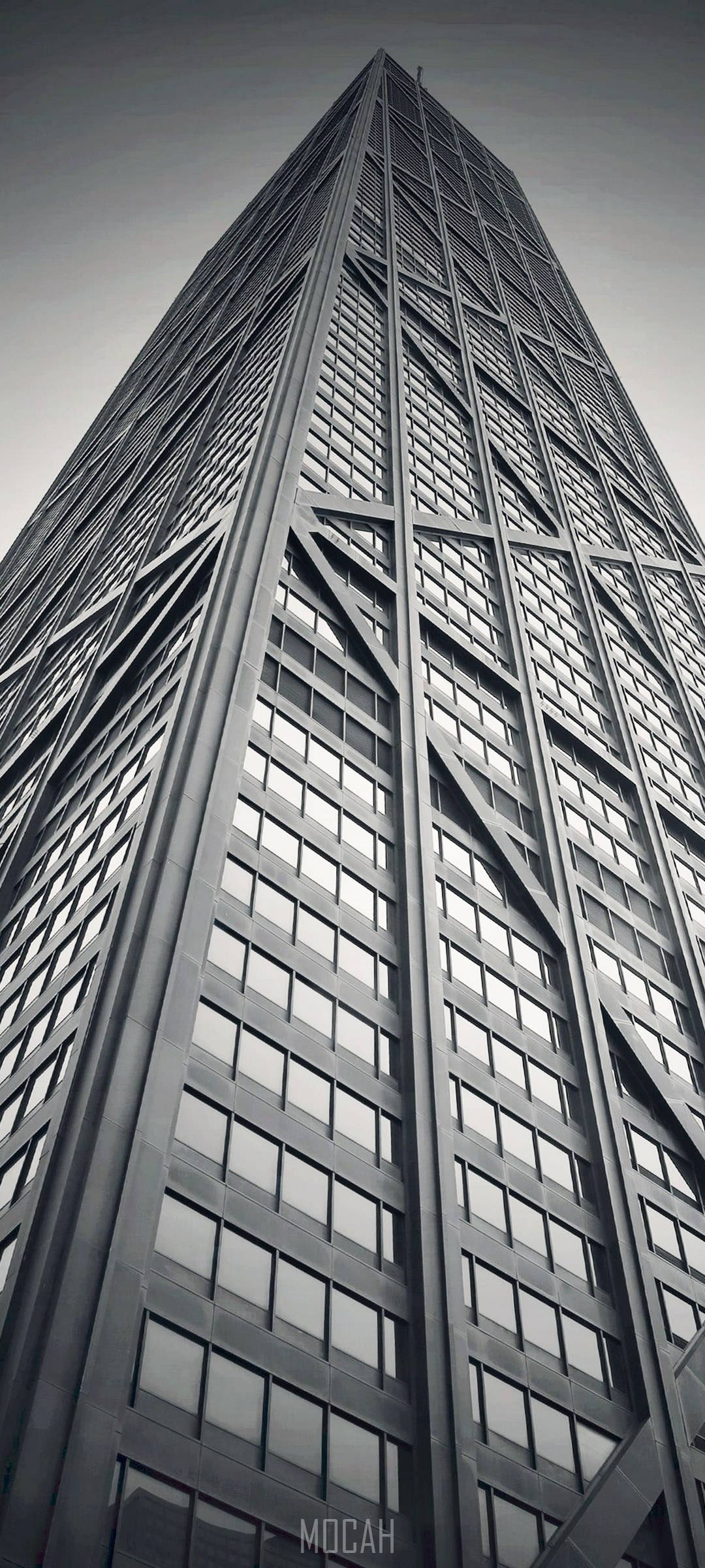 Realme 7 Edificio en Blanco y Negro Fondos de pantalla