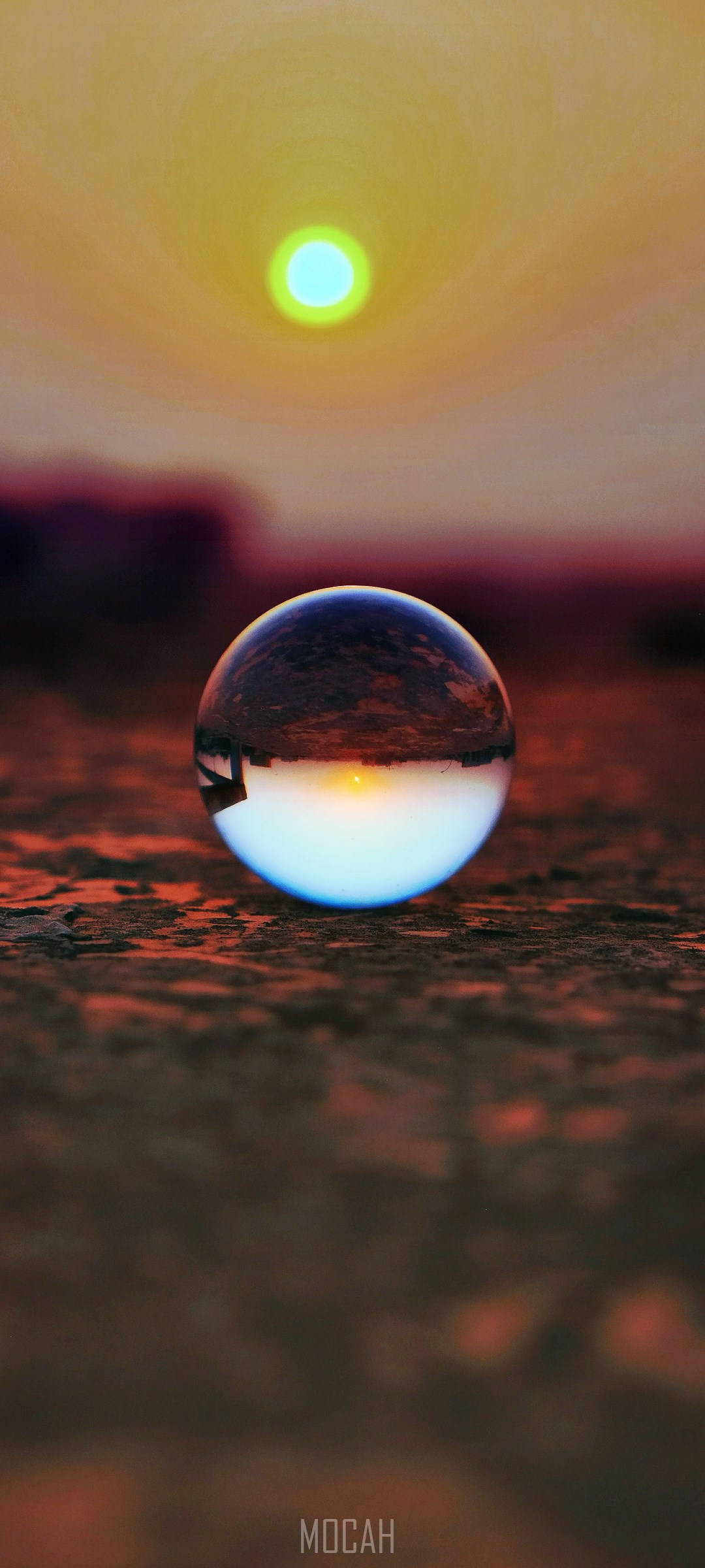 Realme 7 Gota de Agua con Reflejo Fondos de pantalla