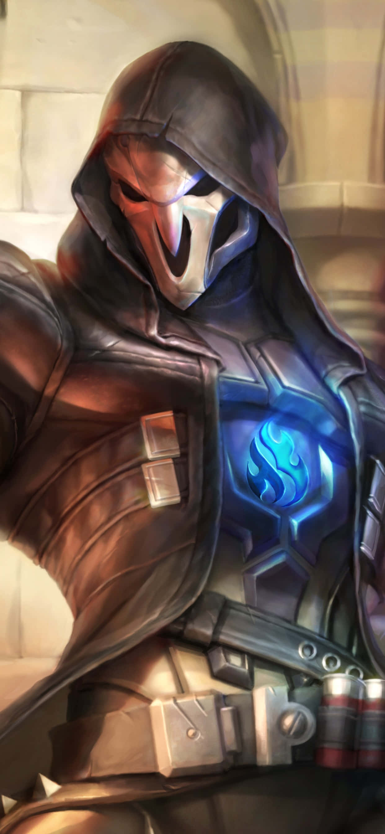 Reaper, el amenazante antihéroe de Overwatch Fondos de pantalla