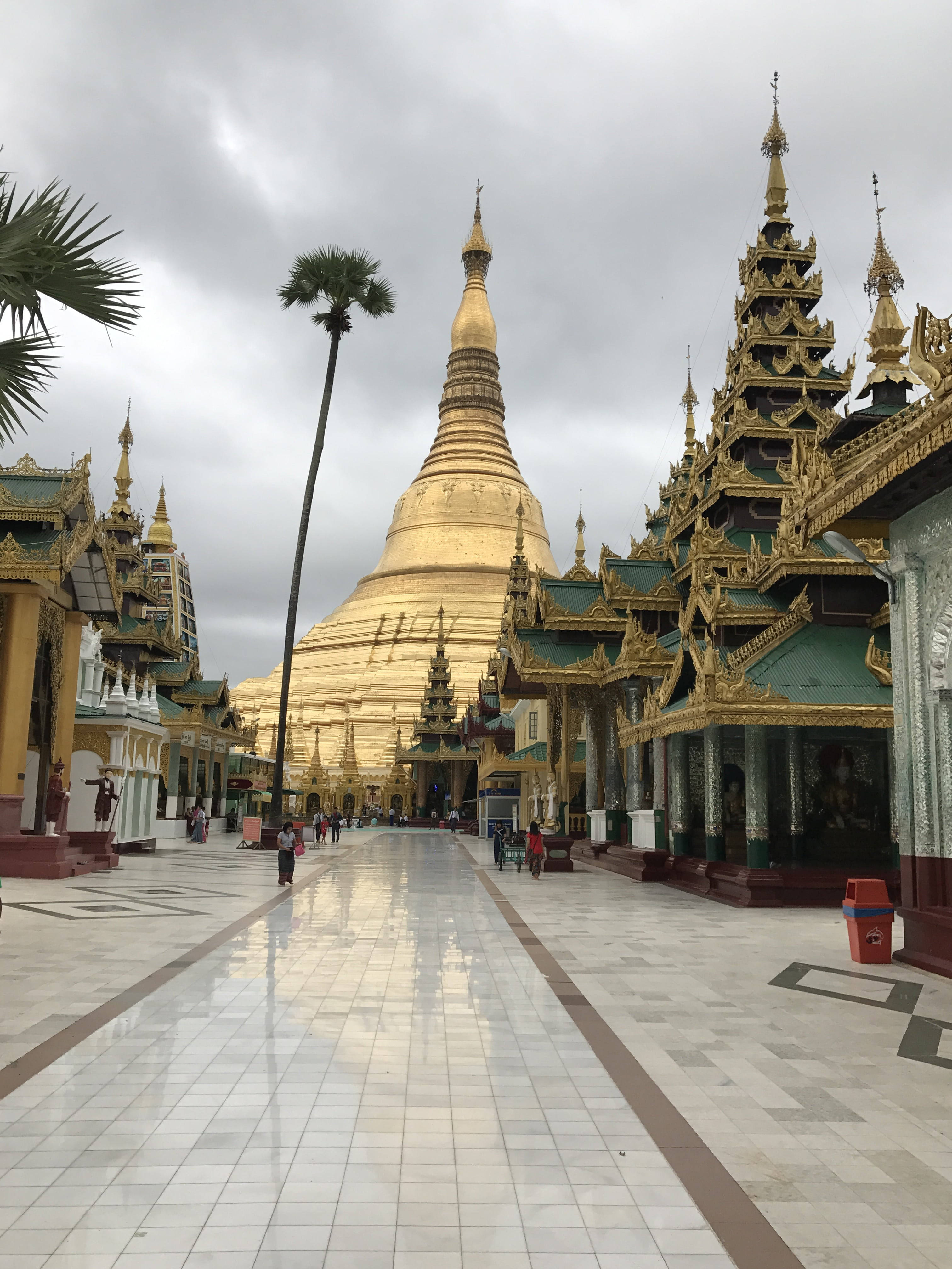Recinto Shwedagon de Yangón Fondos de pantalla