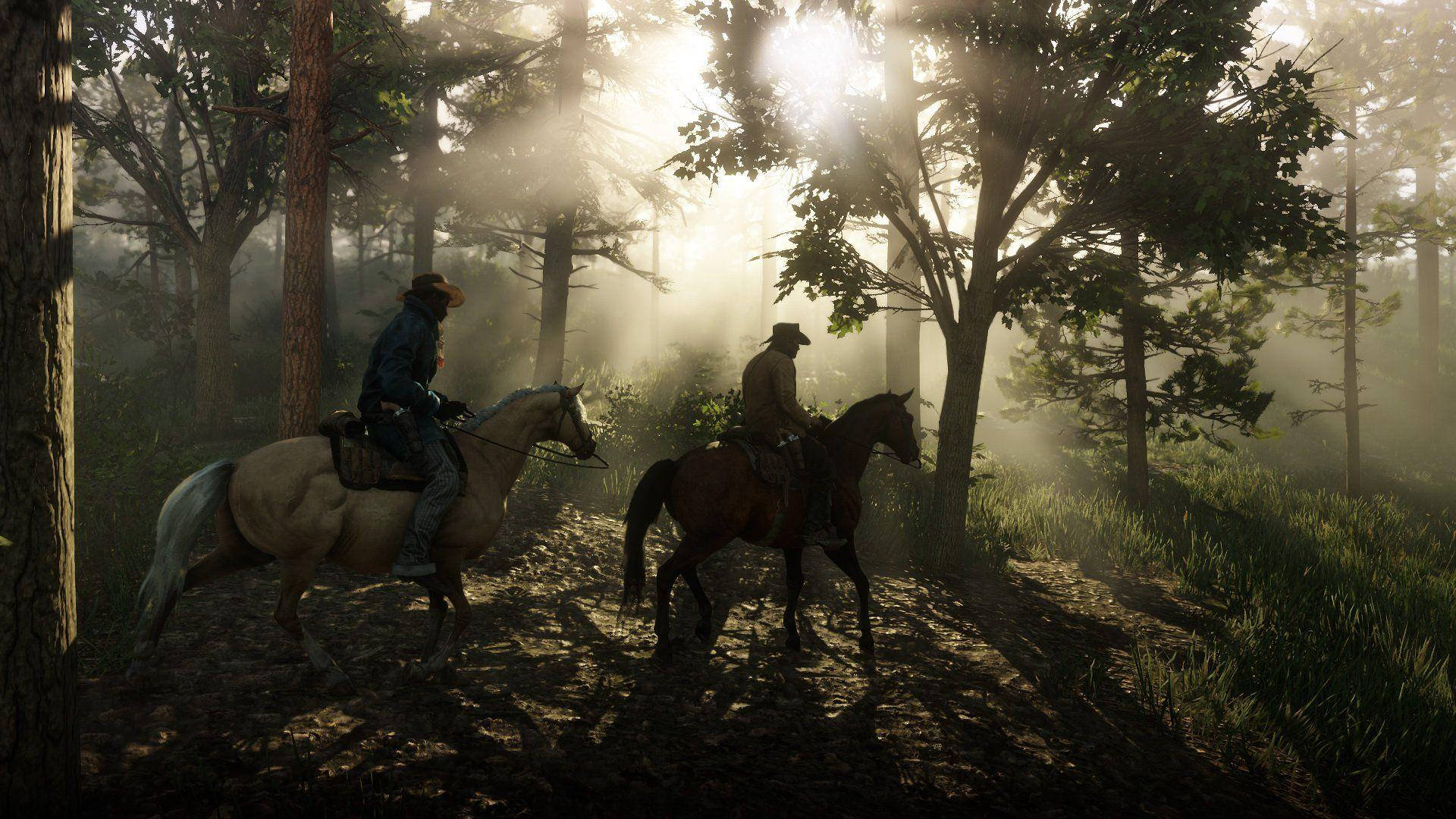 Red Dead Redemption 2 4K Viajando Fondos de pantalla