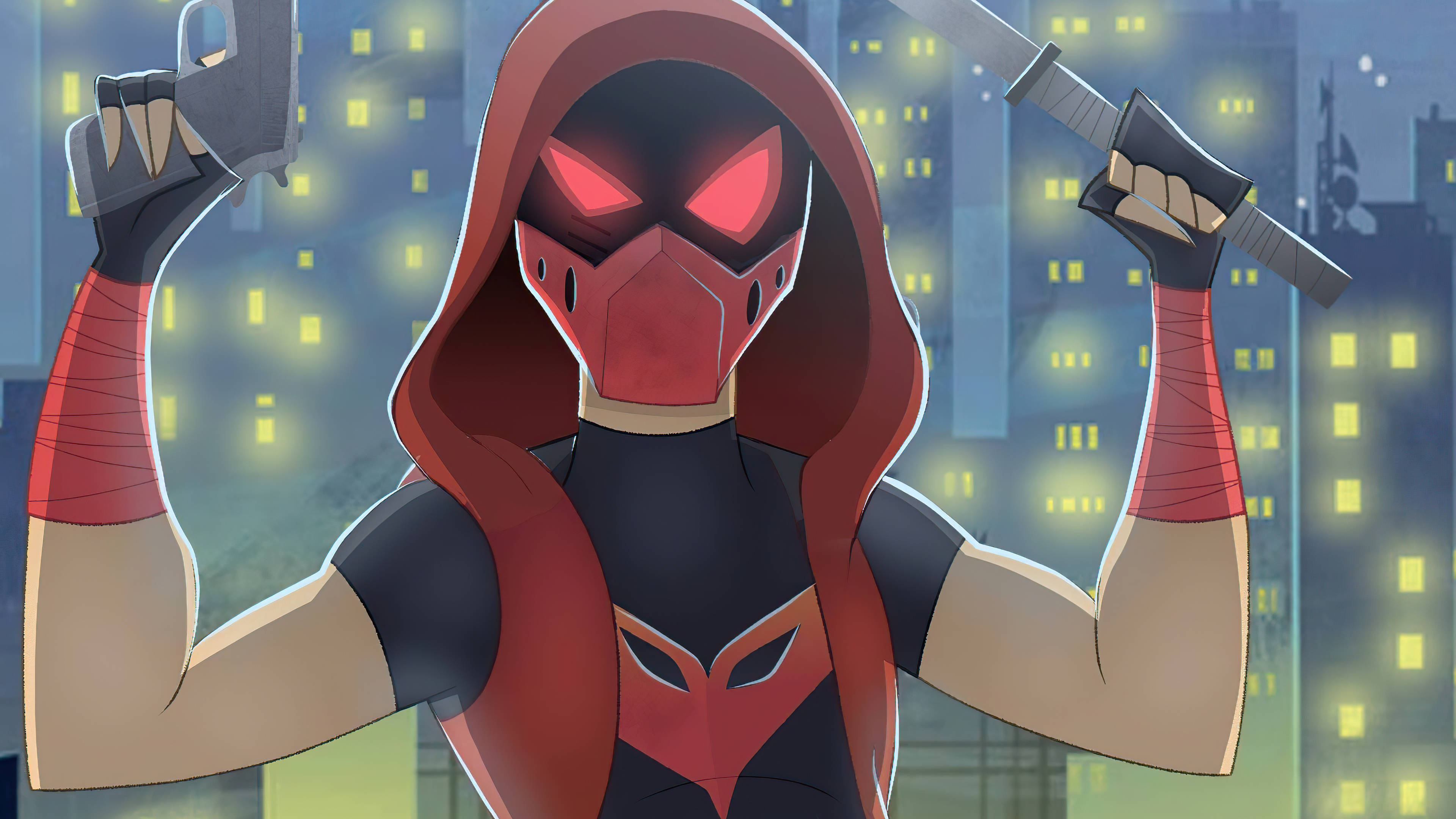 Red Hood caricatura animada Fondos de pantalla