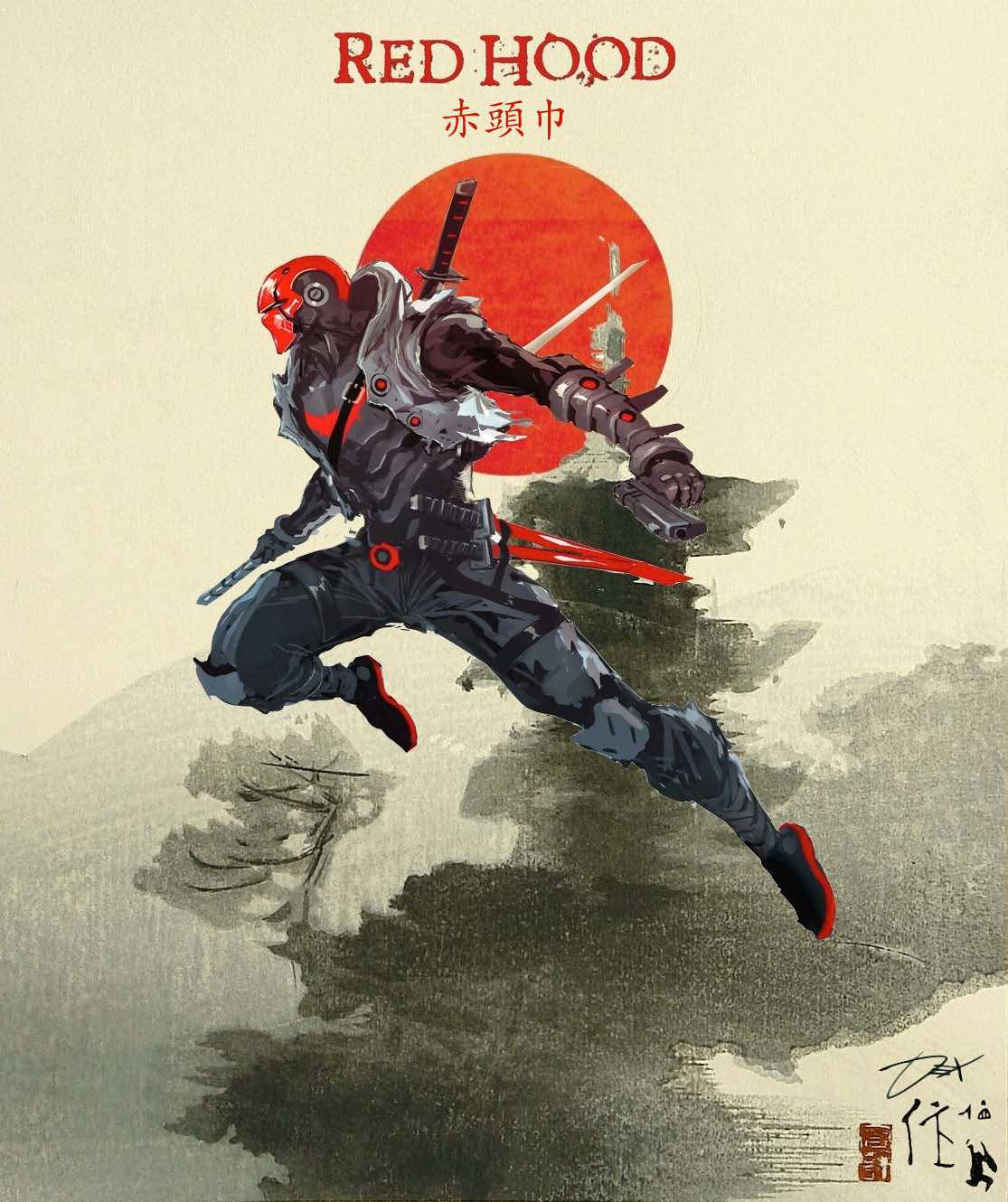 Red Hood Estilo Japonés Fondos de pantalla