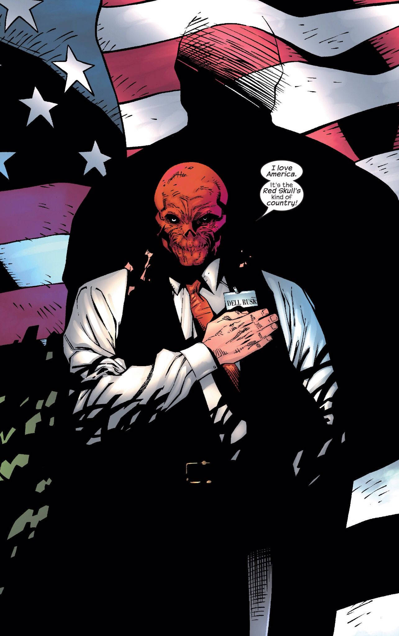 Red Skull Bandera Estadounidense Fondos de pantalla