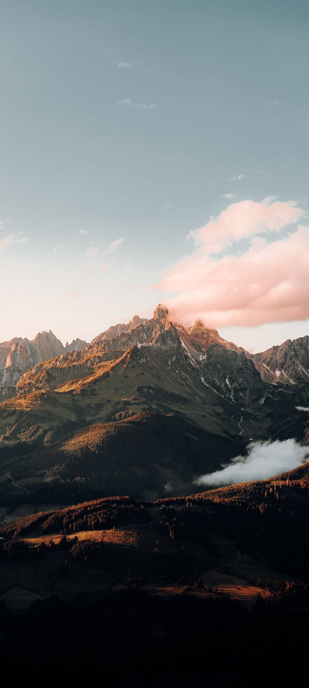 Redmi Note 10 Montañas Lejanas Fondos de pantalla