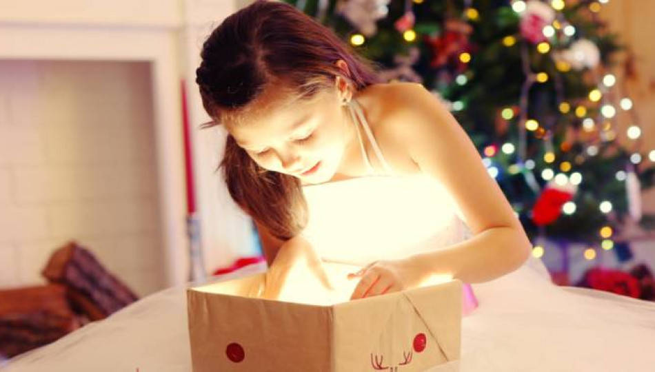 Regalo de Navidad para una chica bonita Fondos de pantalla