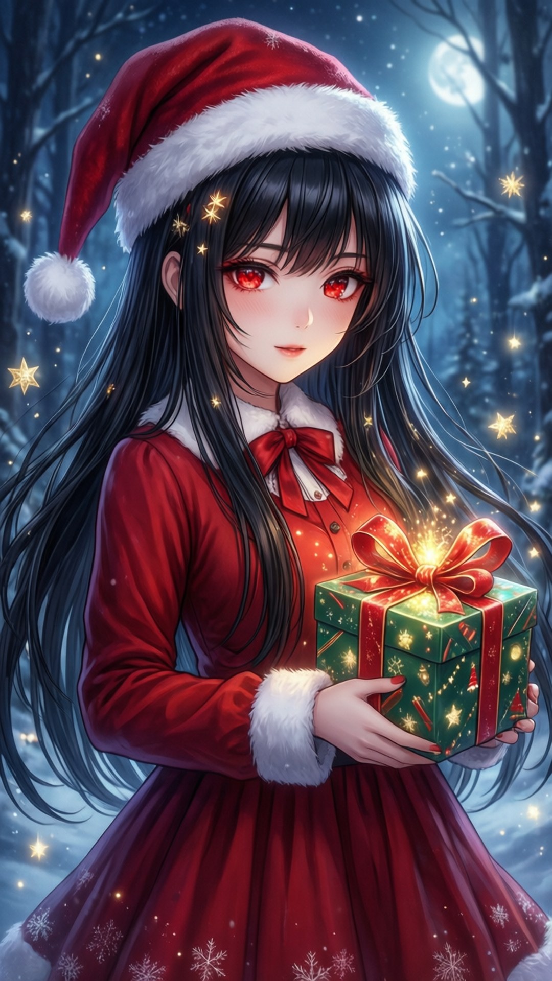 Regalo Mágico de Navidad Fondos de pantalla