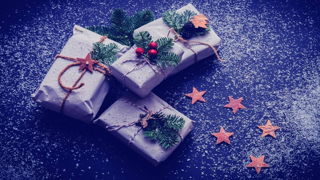 Regalos Navideños Sencillos Fondos de pantalla