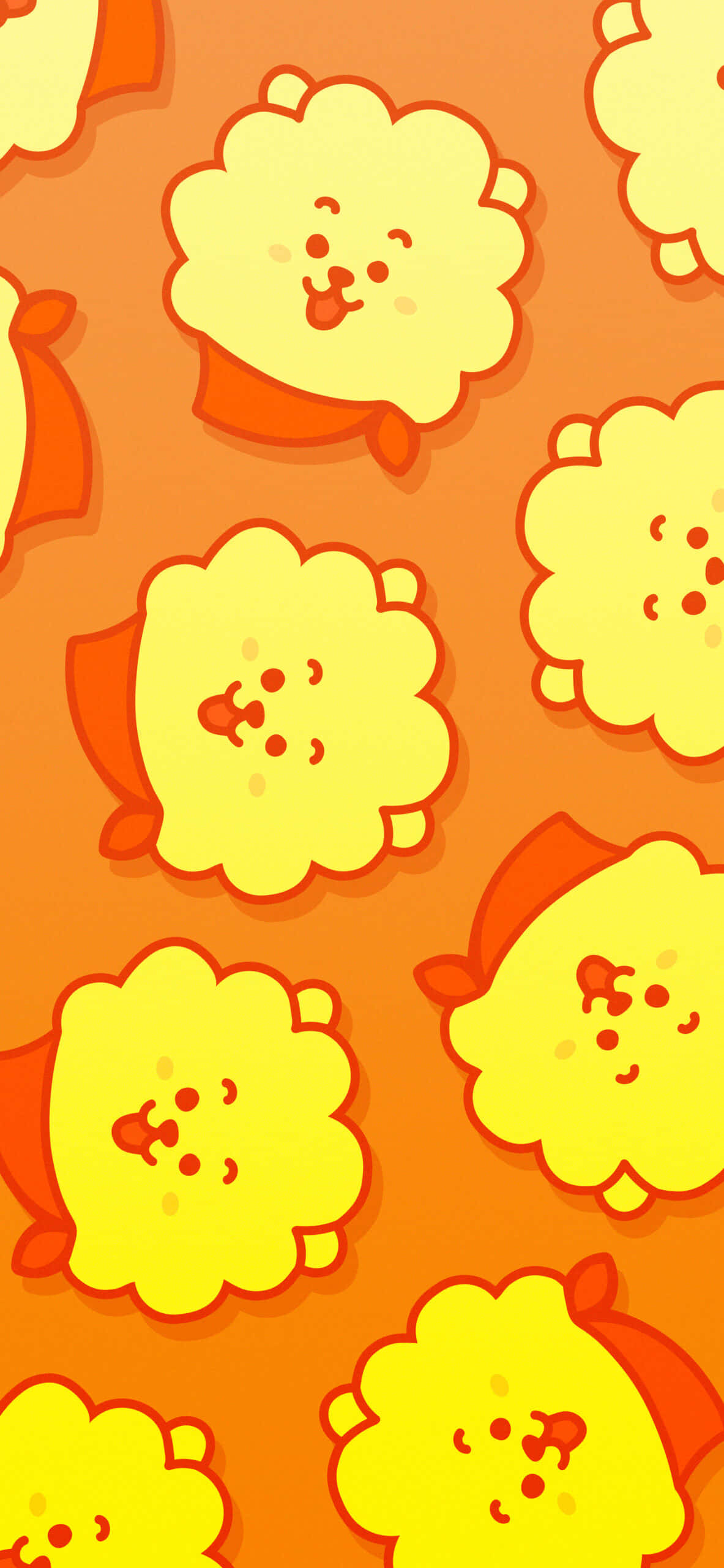 Relájate con Bt21 Fondos de pantalla