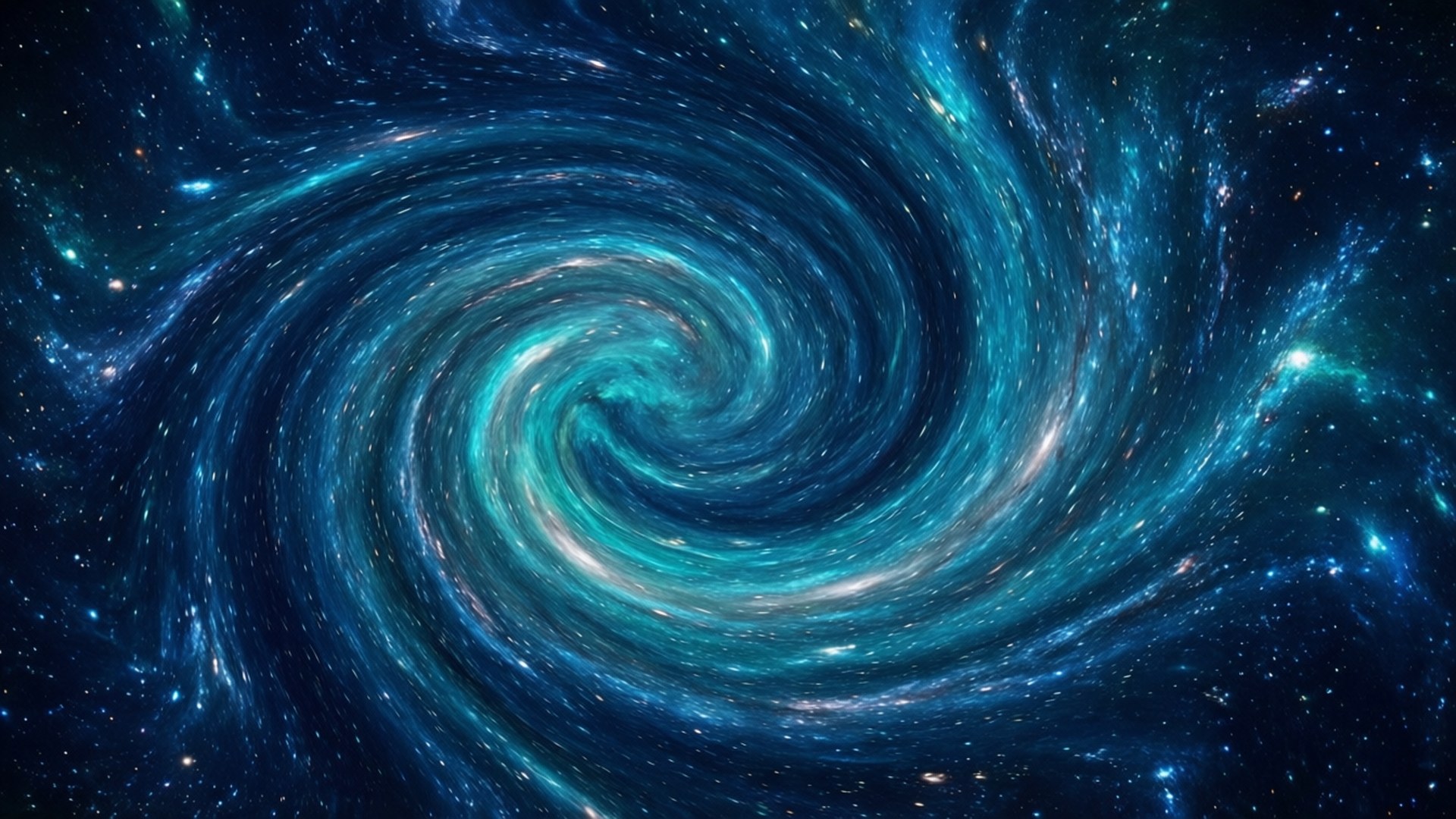 Remolino Cósmico Azul Fondos de pantalla
