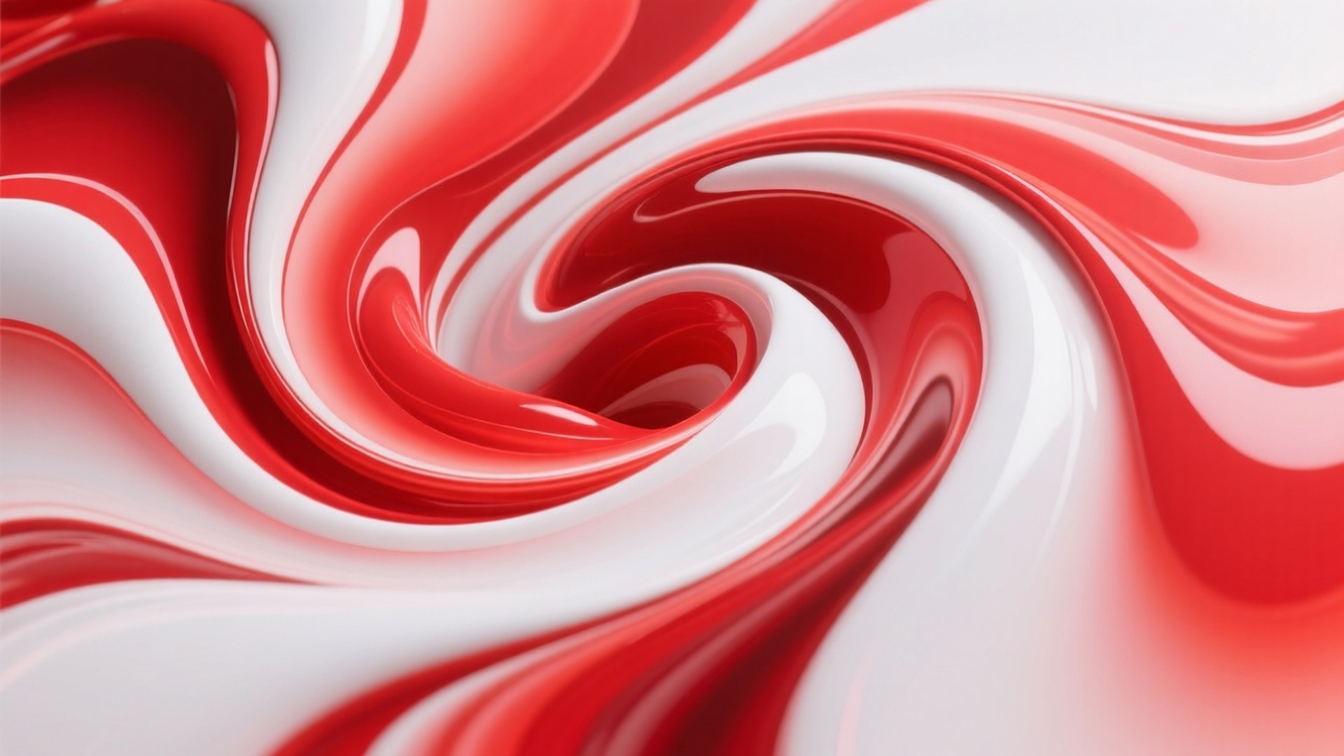 Remolino Fluido Rojo y Blanco Fondos de pantalla