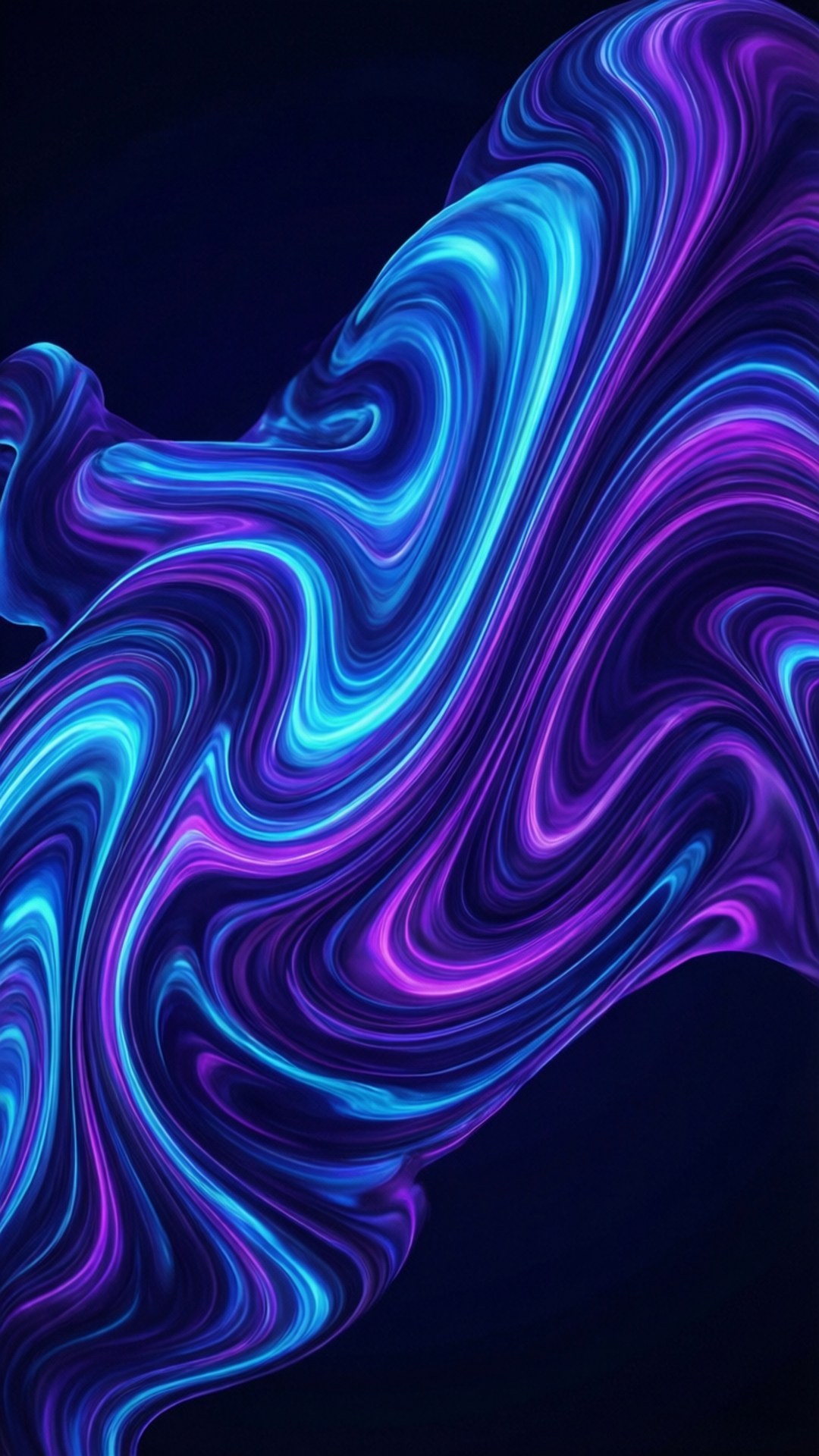 Remolinos de Neón Fluido Fondos de pantalla