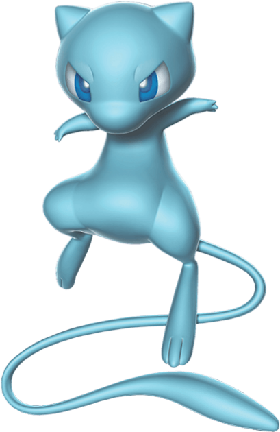 Render 3D de Pokémon Psíquico Azul Fondos de pantalla
