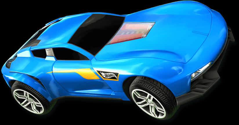 Render de auto azul de Rocket League Fondos de pantalla