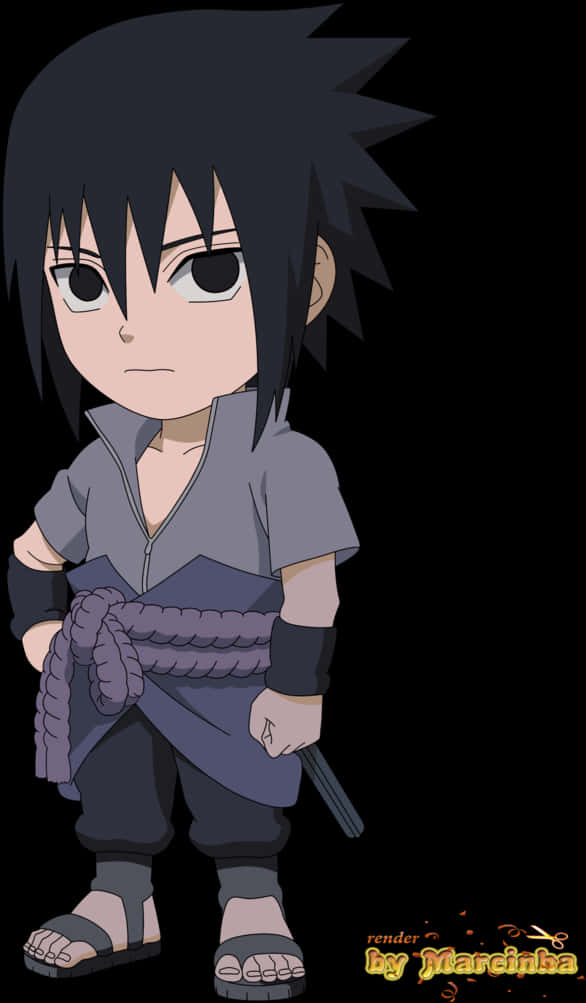 Render de Sasuke Uchiha Joven Fondos de pantalla