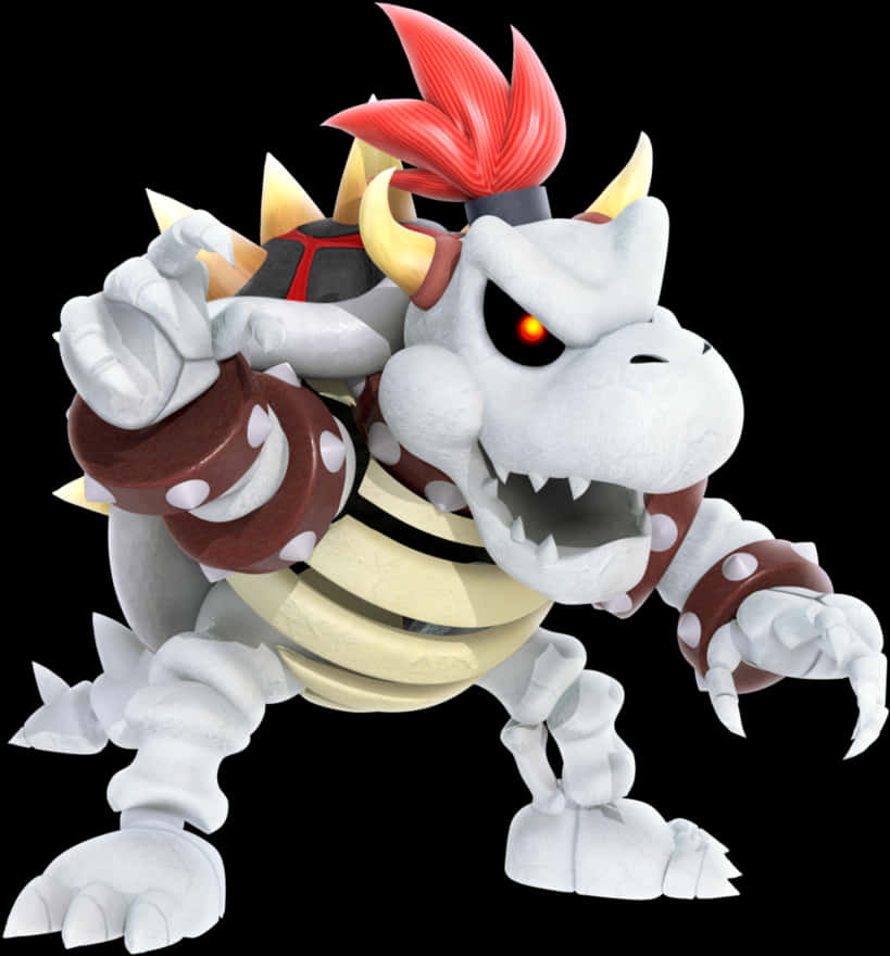 Render del Personaje Dry Bowser Fondos de pantalla
