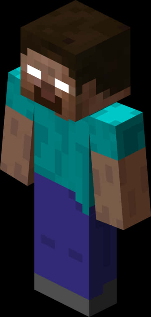 Render del personaje Herobrine de Minecraft Fondos de pantalla
